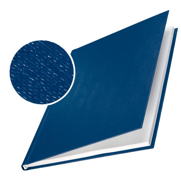 Leitz Buchbindemappen Azul Para 106-140 Hojas Din A4