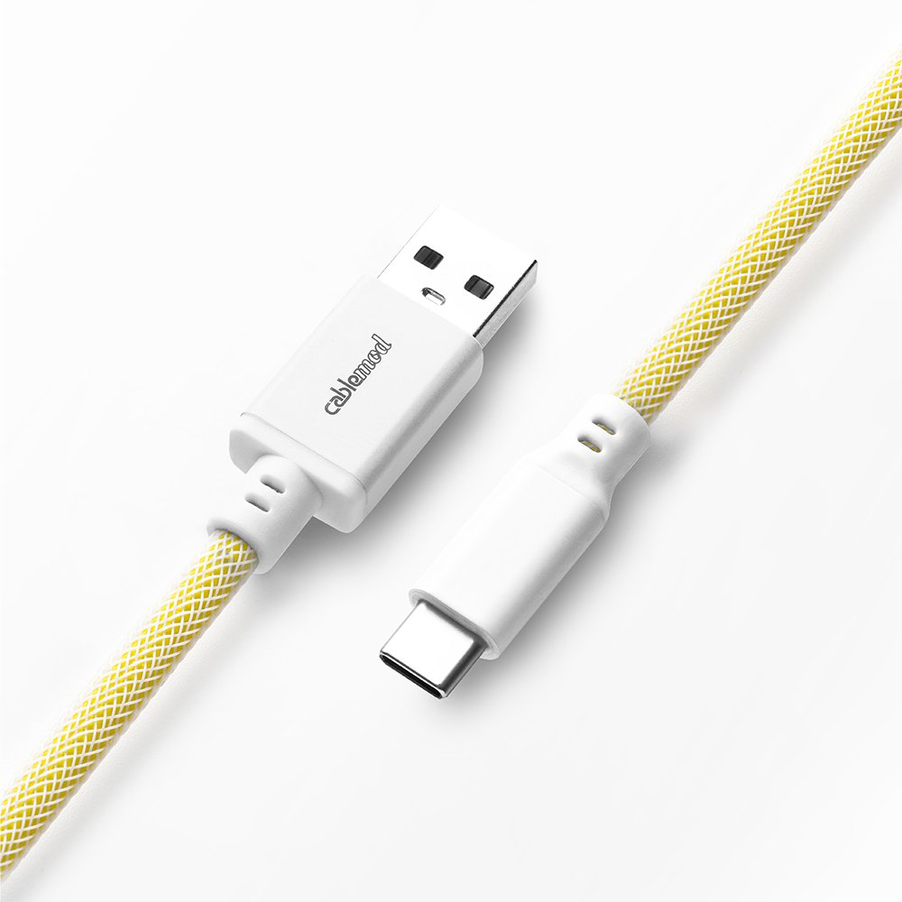 Cablemod Cm-Ckca-Cw-Yw150yw-R Cable Usb 1,5 M Usb A Usb C Amarillo