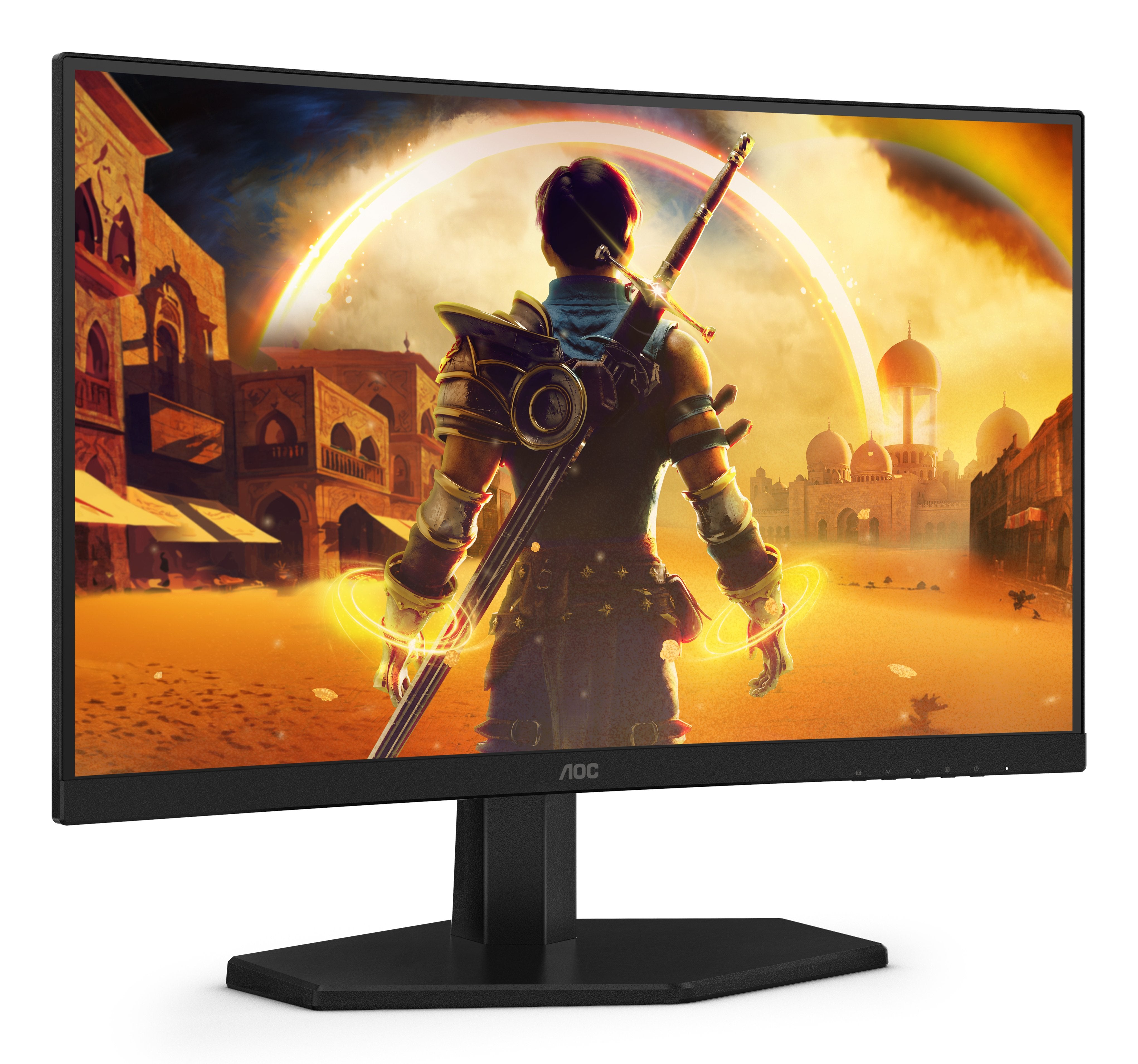 EAN 4038986143271 - AOC G4 23.6" VA FHD 180Hz pantalla para PC 59,9 cm (23.6") 1920 x 1080 Pixeles Full HD LCD Negro, Rojo imagen 6