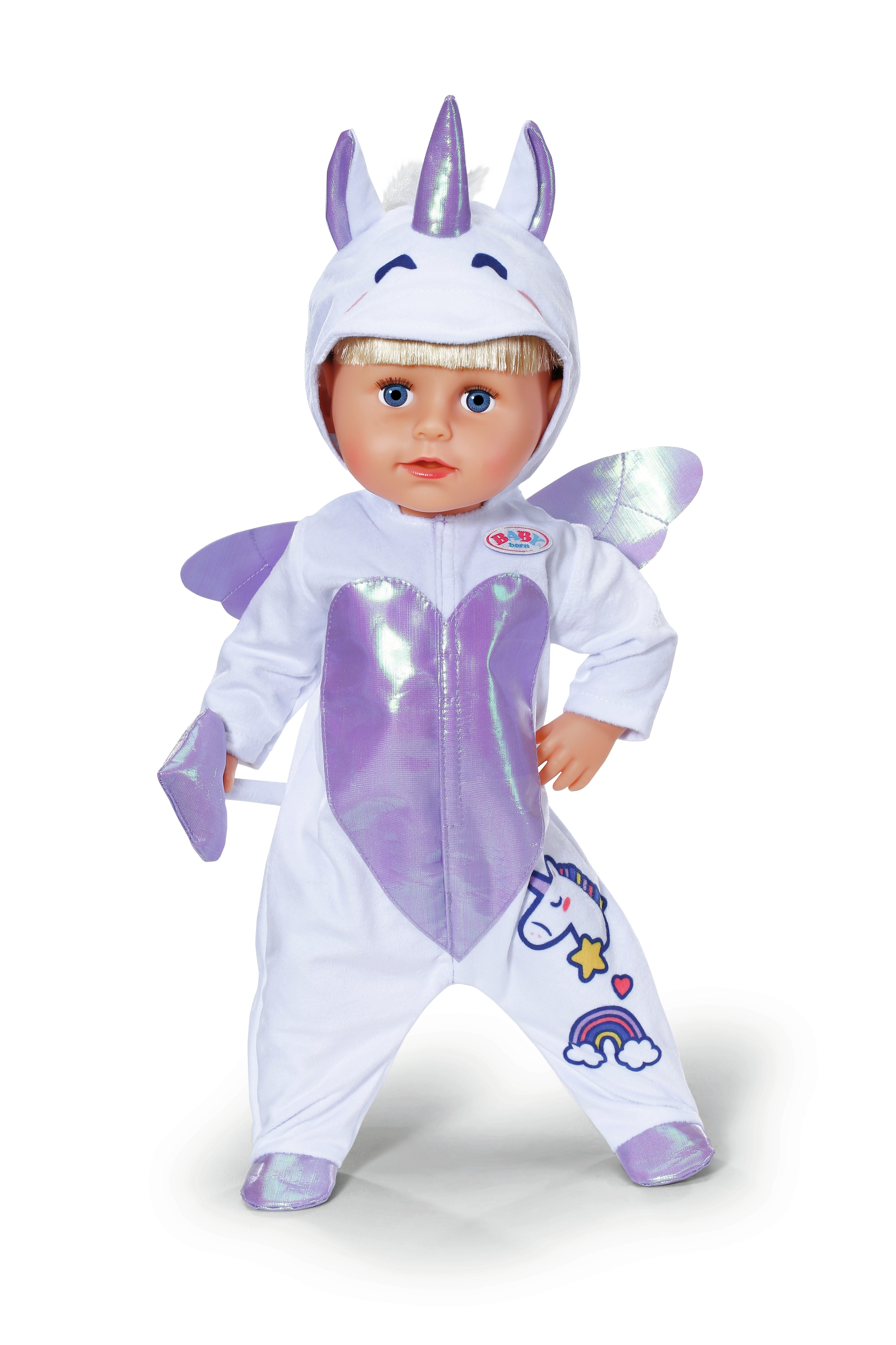 EAN 4001167838266 - BABY born Unicorn Onesie 43cm Mono para muñecas imagen 3