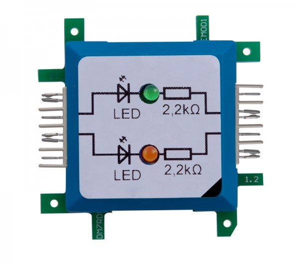 Allnet 125682 Led Verde, Naranja