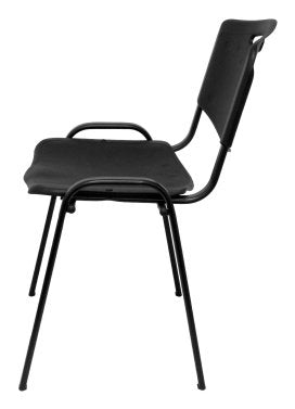 Pack 4 Sillas Confidente Modelo Robledo Plástico Negro Piqueras Y Crespo  Pack 4 Sillas Confidente Modelo Robledo Plástico Negro Piqueras Y Crespo Pack426ine
