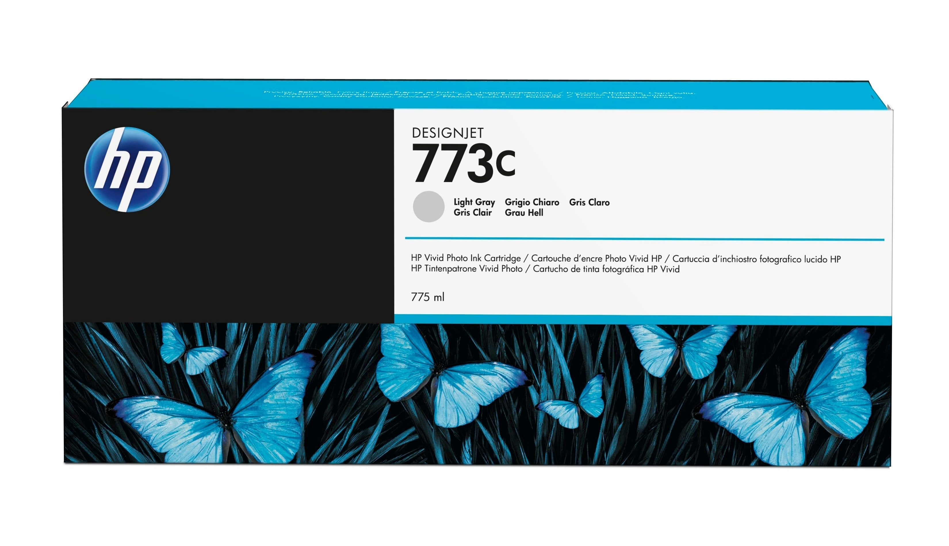 Tinta Hp 773c Gris Light 775-Ml C1q44a