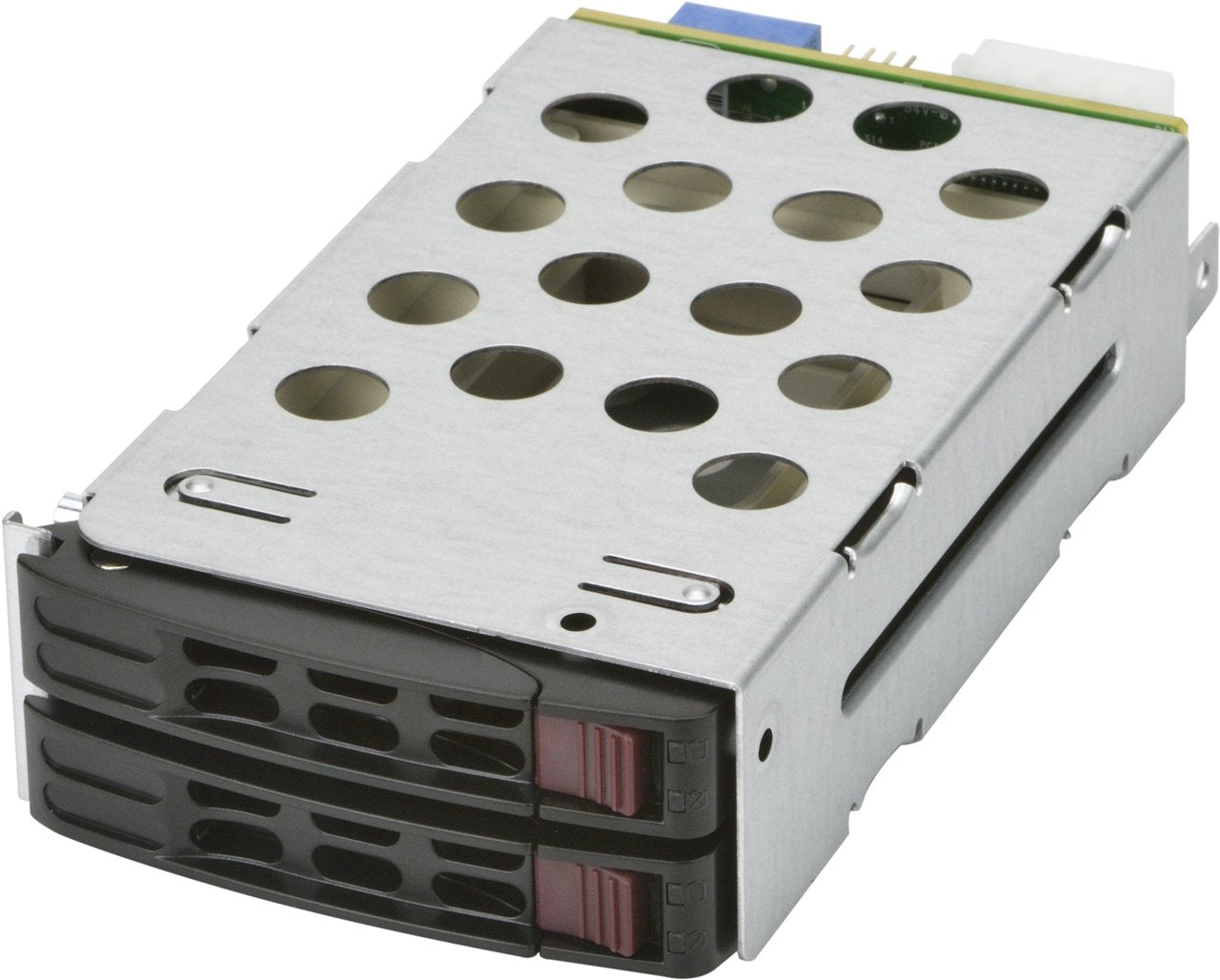 Supermicro Mcp-220-82616-0n Panel Bahía Disco Duro 2x 5,25" Panel De Instalación Negro, Metálico