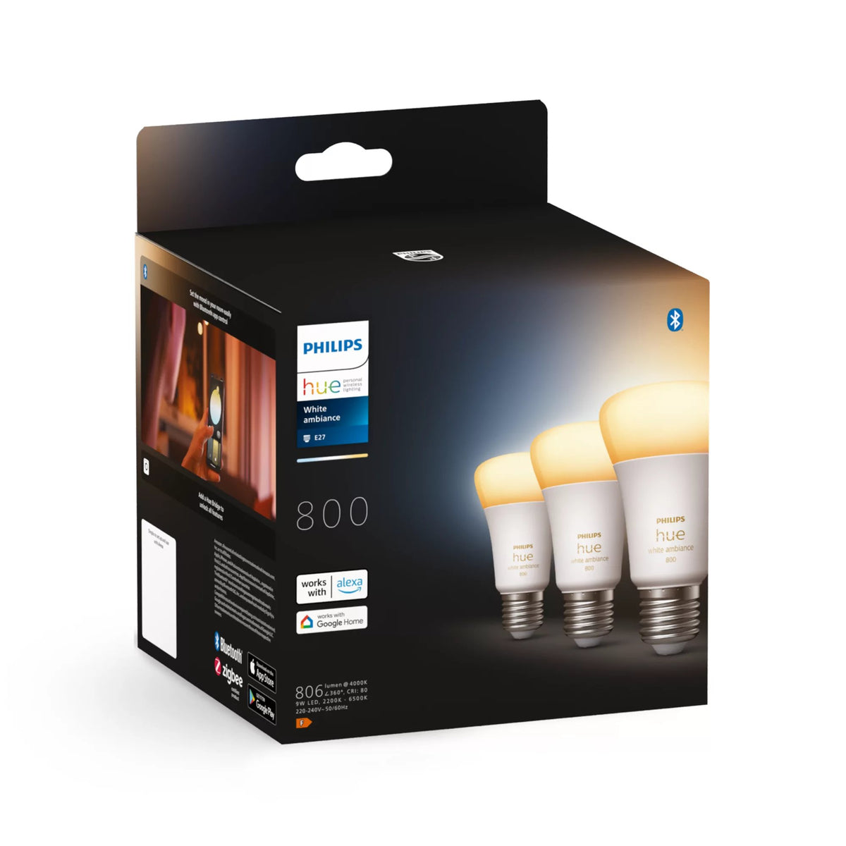 EAN 8719514328266 - Philips Hue White ambiance 8719514328266 iluminación inteligente Bluetooth/Zigbee 9 W imagen 3