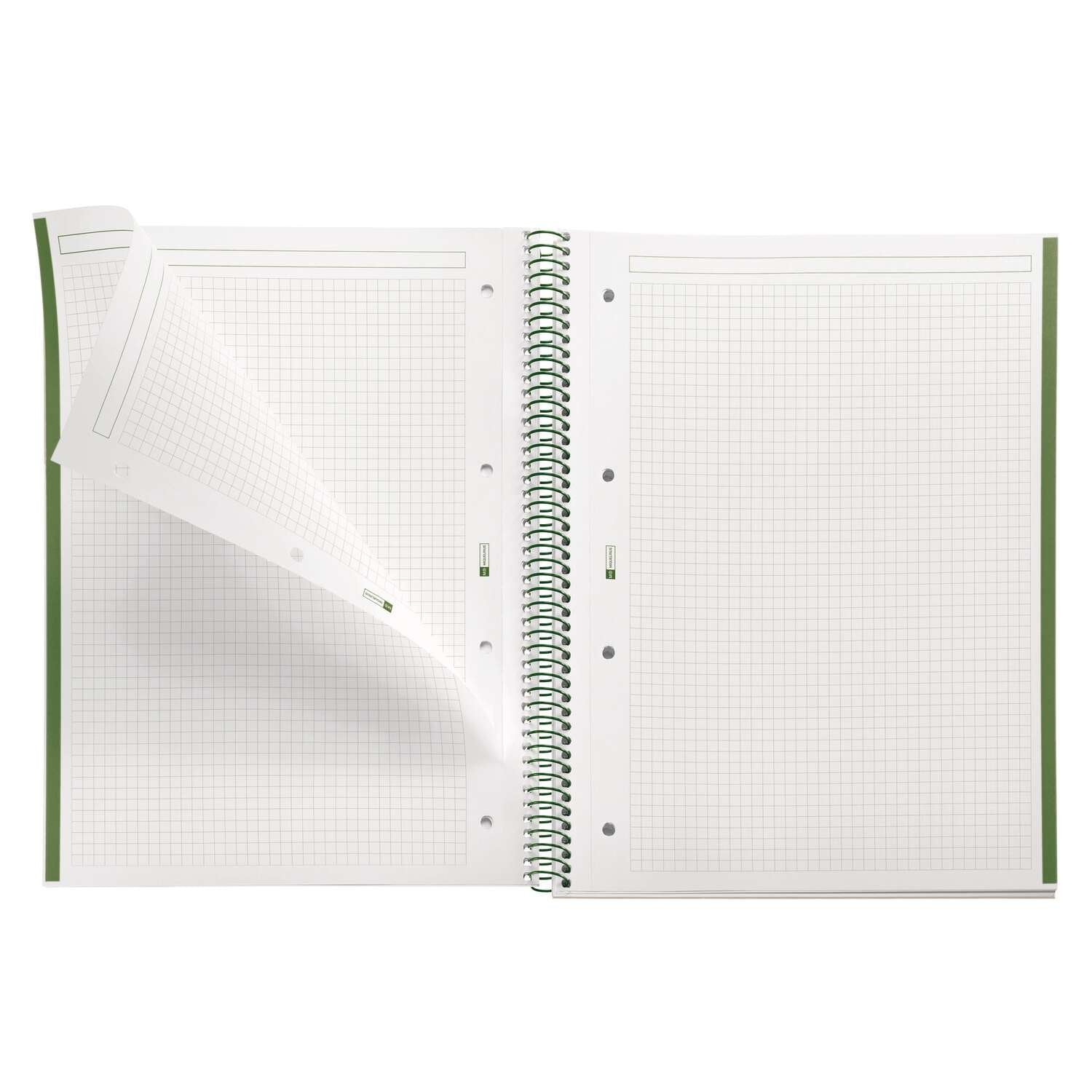 Miquelrius Notizblock Khaki A4 90g Blatt (Speditionsversand)