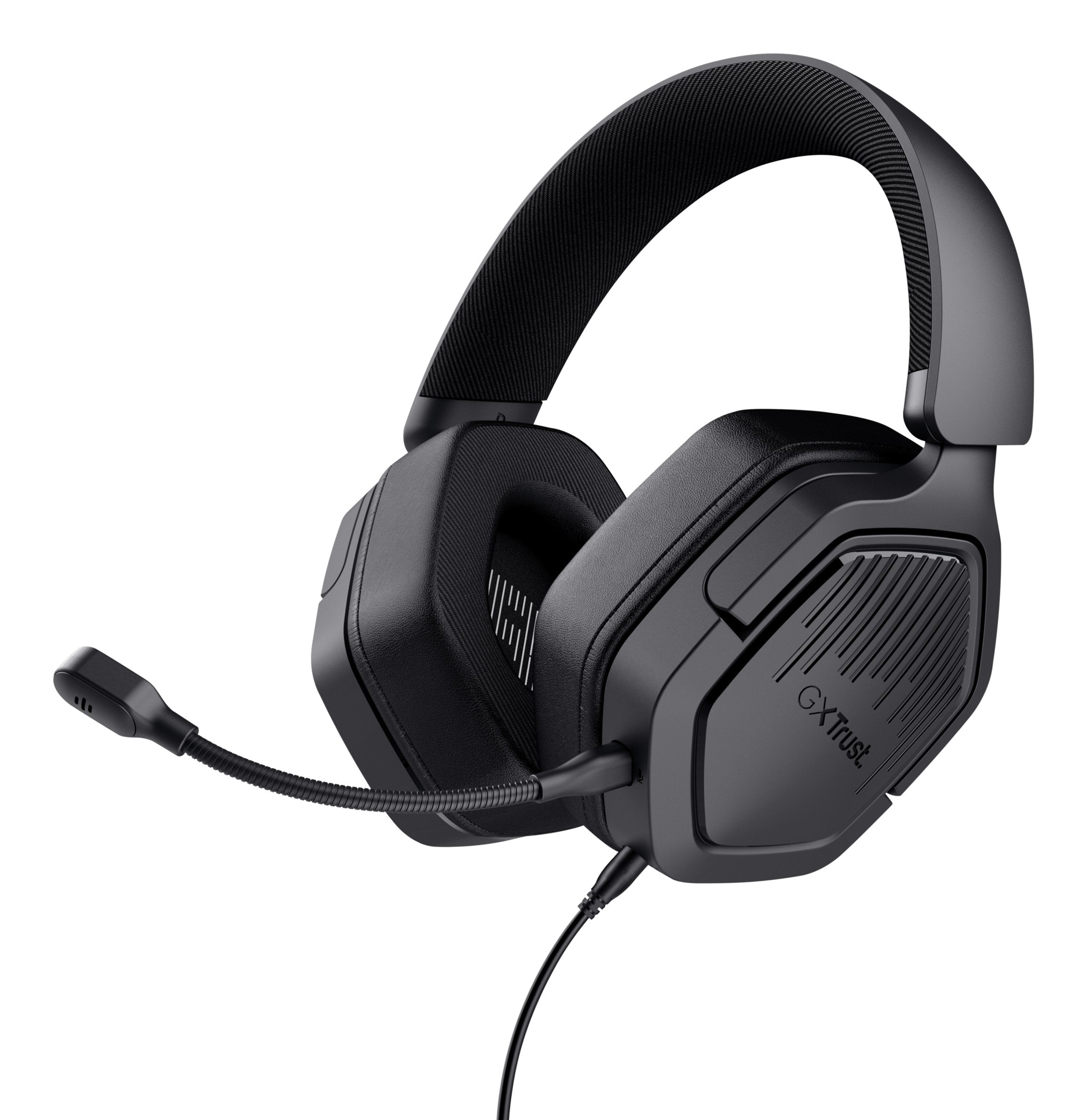 Auriculares Gaming Con Micrófono Trust Gaming Gxt 492 Carus Jack 3.5 Negros