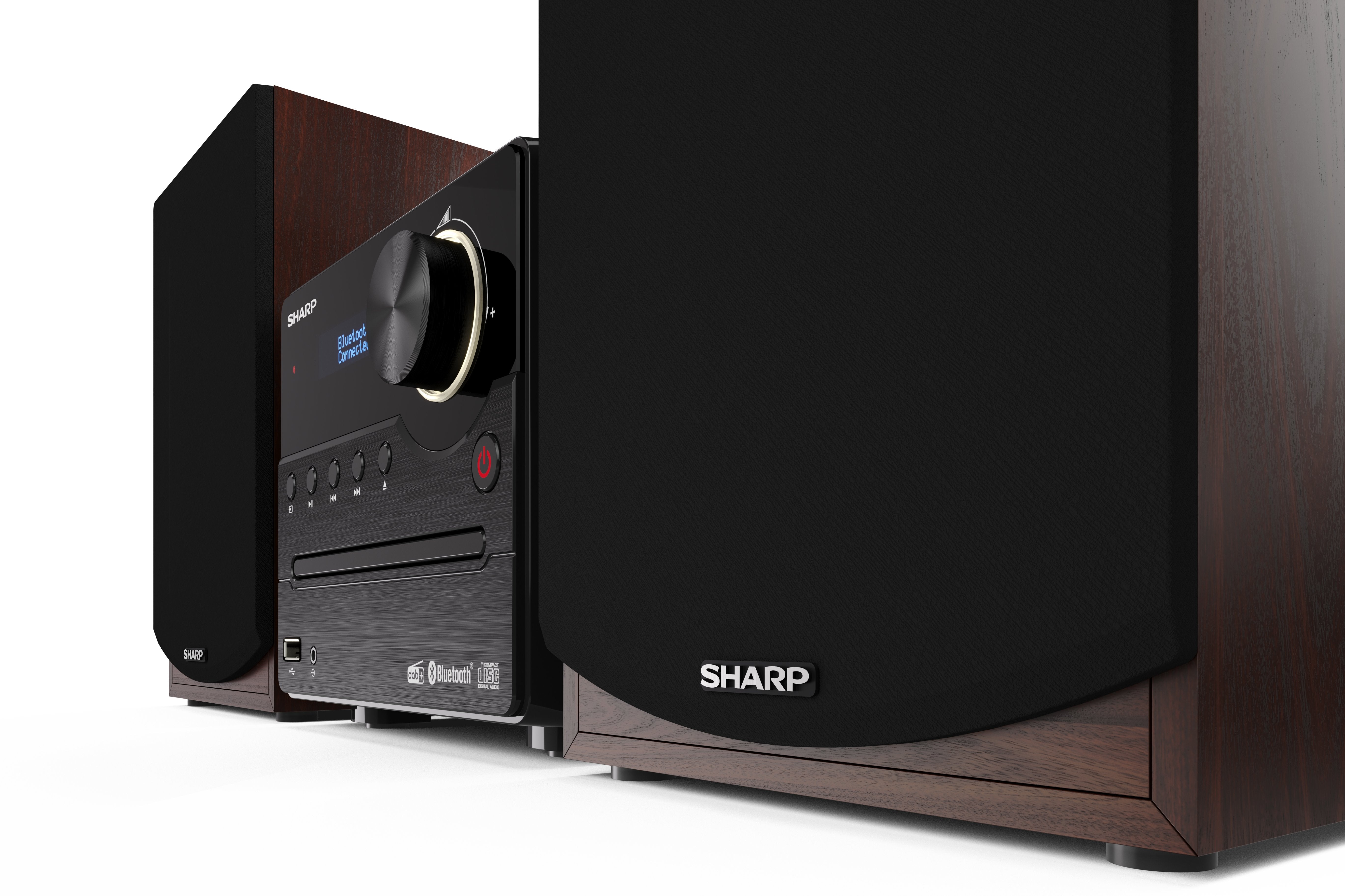 EAN 4974019192413 - Sharp XL-B517D Microcadena de música para uso doméstico 45 W Marrón imagen 3