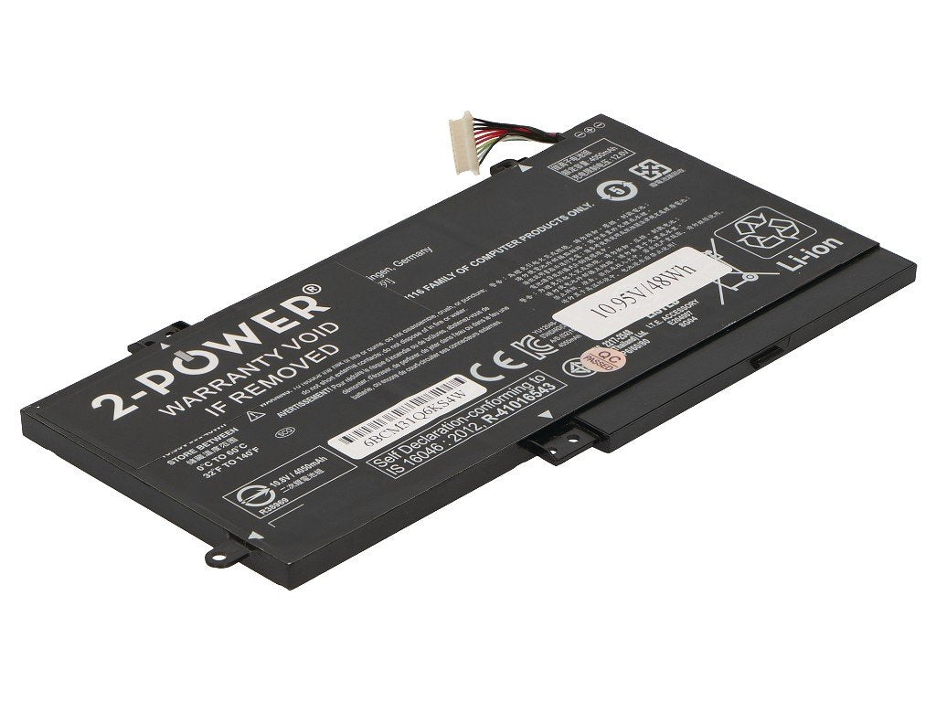 2-Power Batería 10.8v 4050mah Para Hp Le03xl Cbp3683a