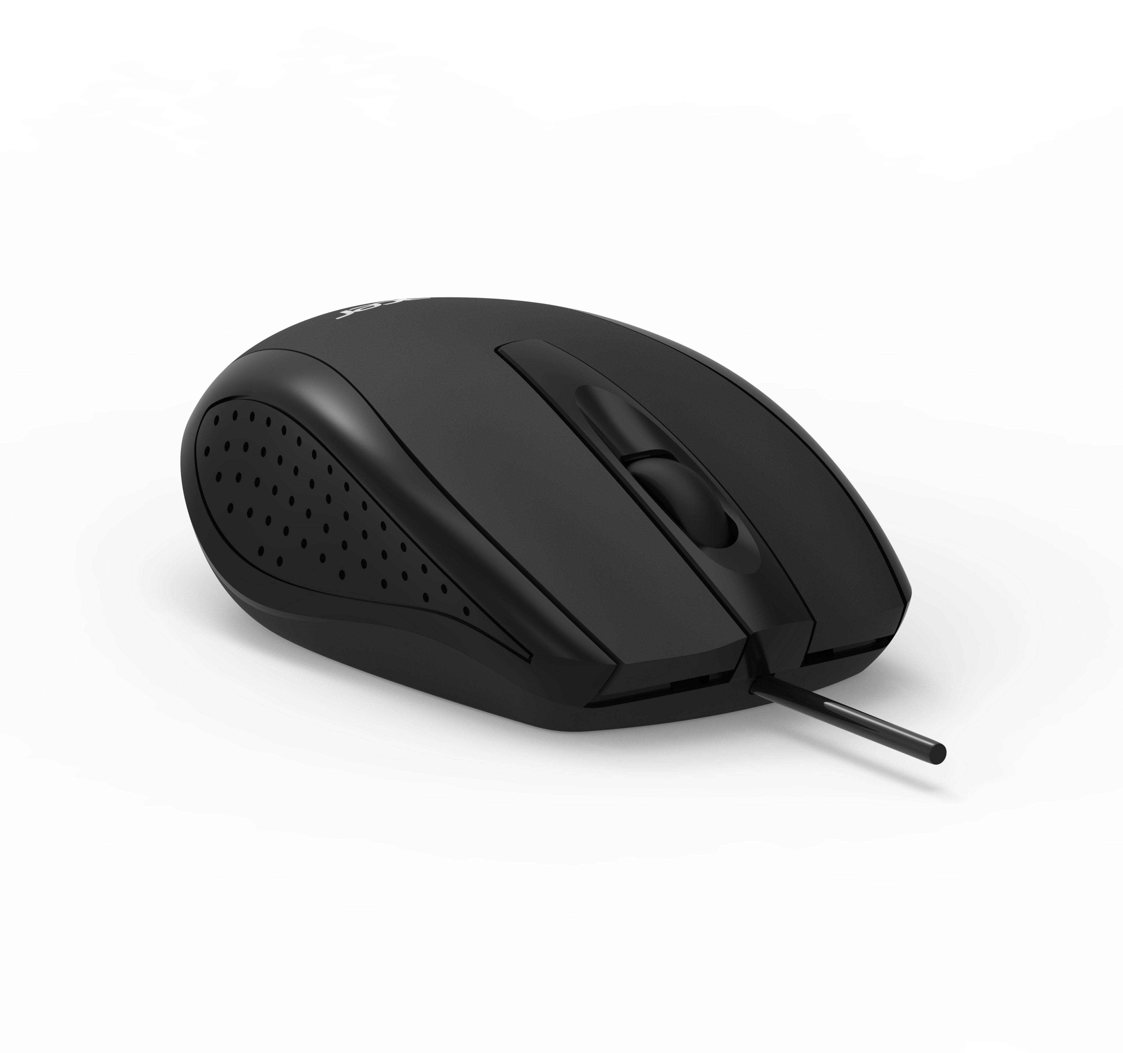 Raton Acer Con Cable Usb Optical Negro, Hlk Pack