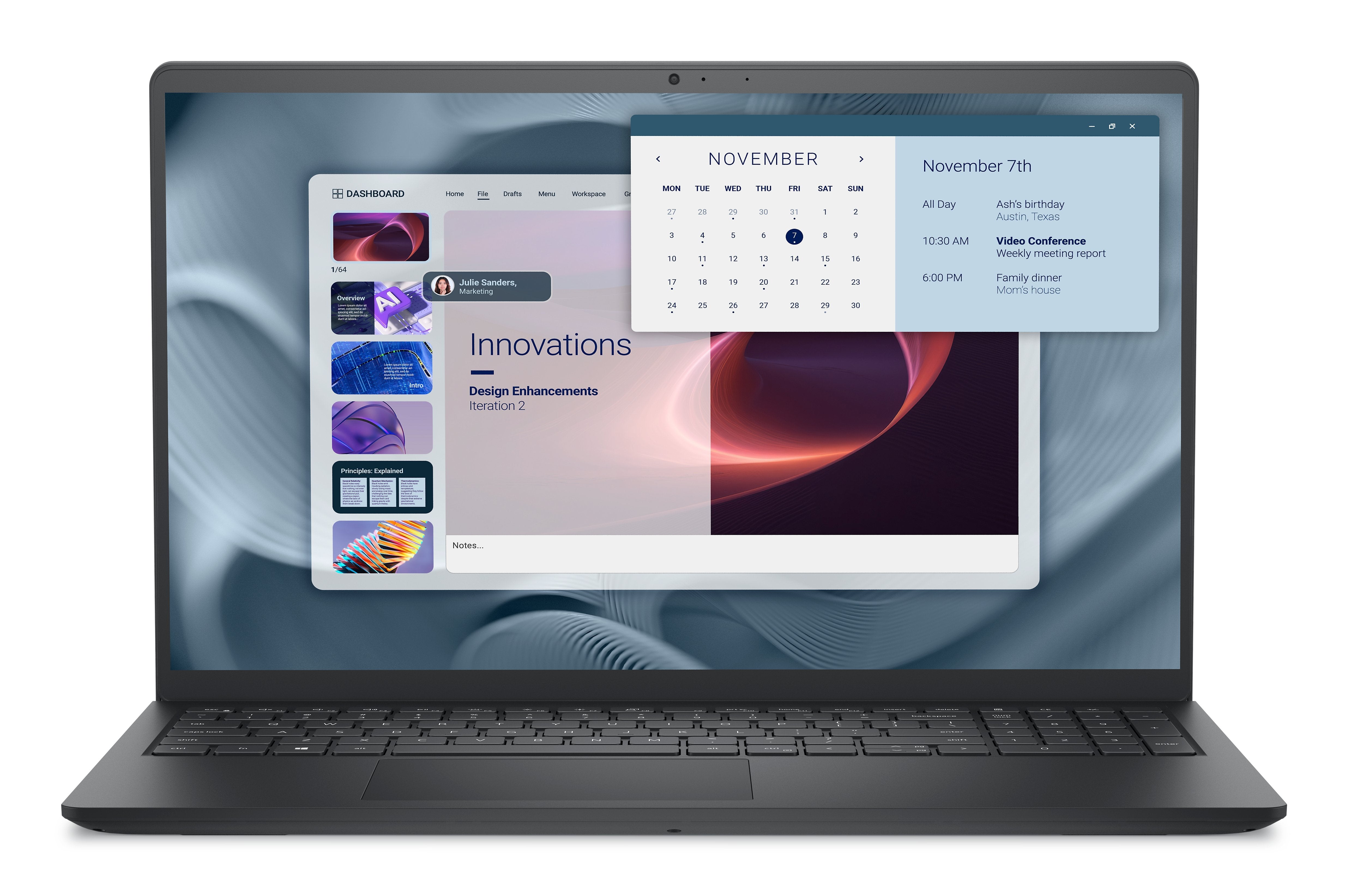 Dell Pro 15 Essential Pv15250 Intel® Core? I7 I7-1355u Portátil 39,6 Cm (15.6") Full Hd 16 Gb Ddr5-Sdram 512 Gb Ssd Wi-Fi 6 (802.11ax) Windows 11 Home Español Negro