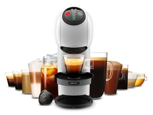 Cafetera De Cápsulas Krups Genio S Blanca