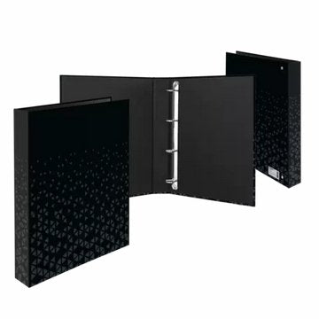 Herma Fotobook Schwarz    Din A4 4-Ring-Mechanik            20152