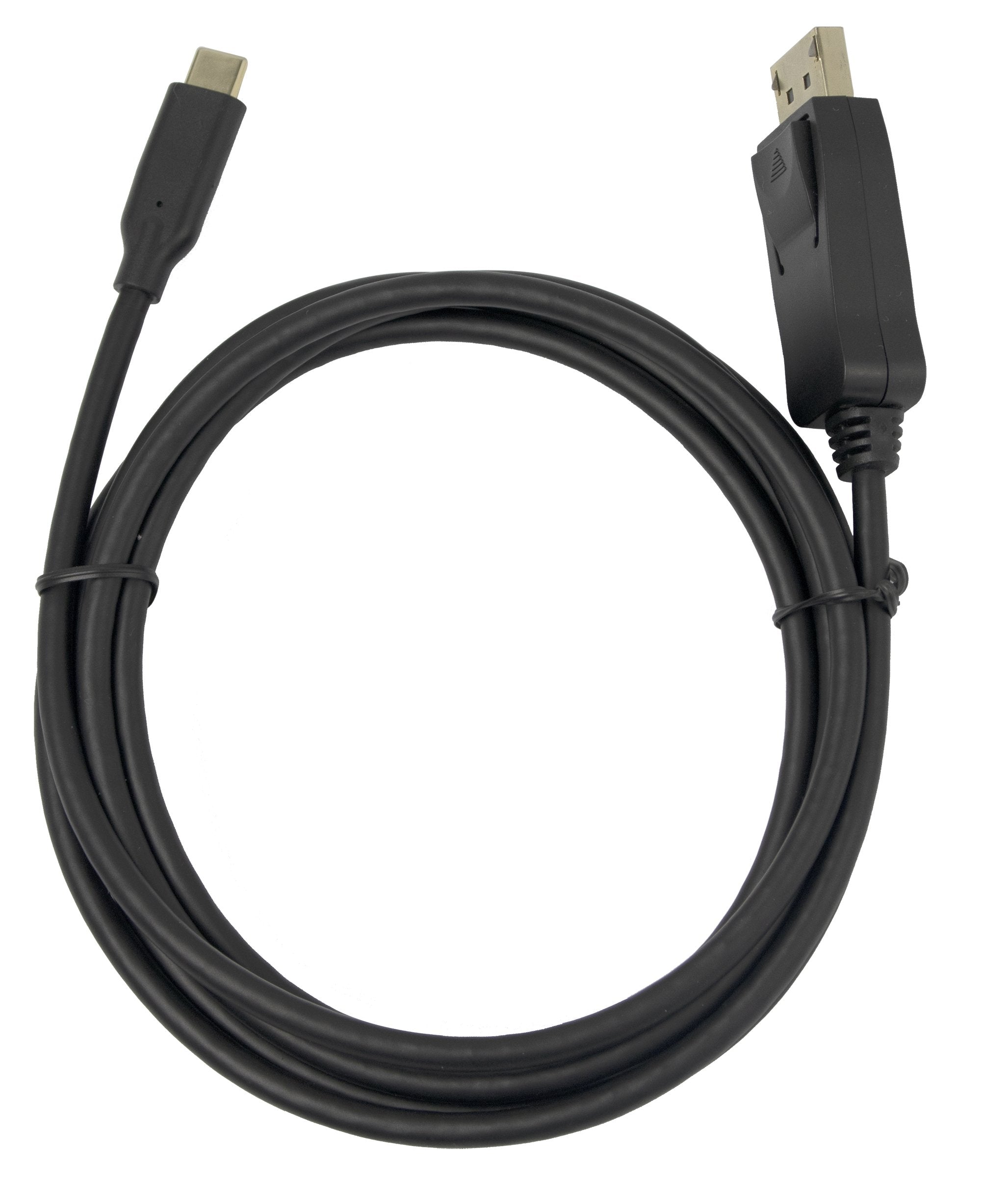 EAN 7333048064226 - Deltaco USBC-DP-BI100 cable DisplayPort 1 m USB Tipo C Negro imagen 2