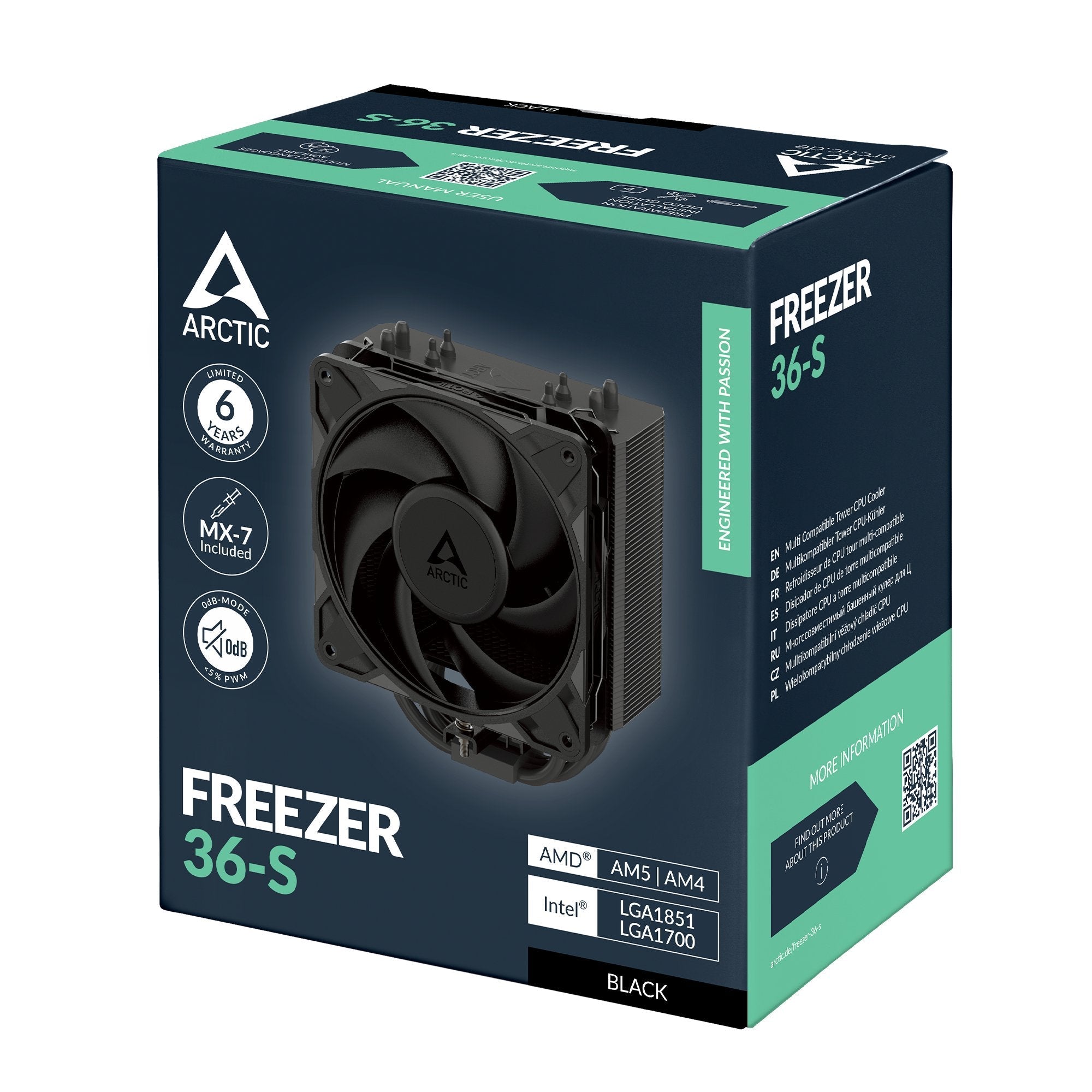 Arctic Arctic Freezer 36-S (Negro) Acfre00196a