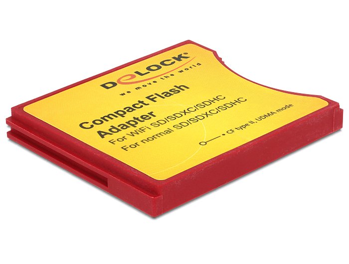 Delock Adaptador Cf Ii A Wifi Sd, Sdhc,Sdxc