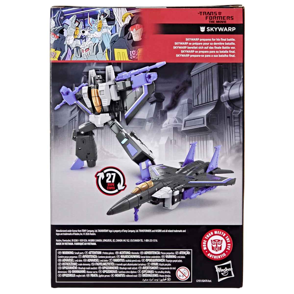 EAN 5010996348630 - Transformers G19315L00 figura de juguete para niños imagen 4