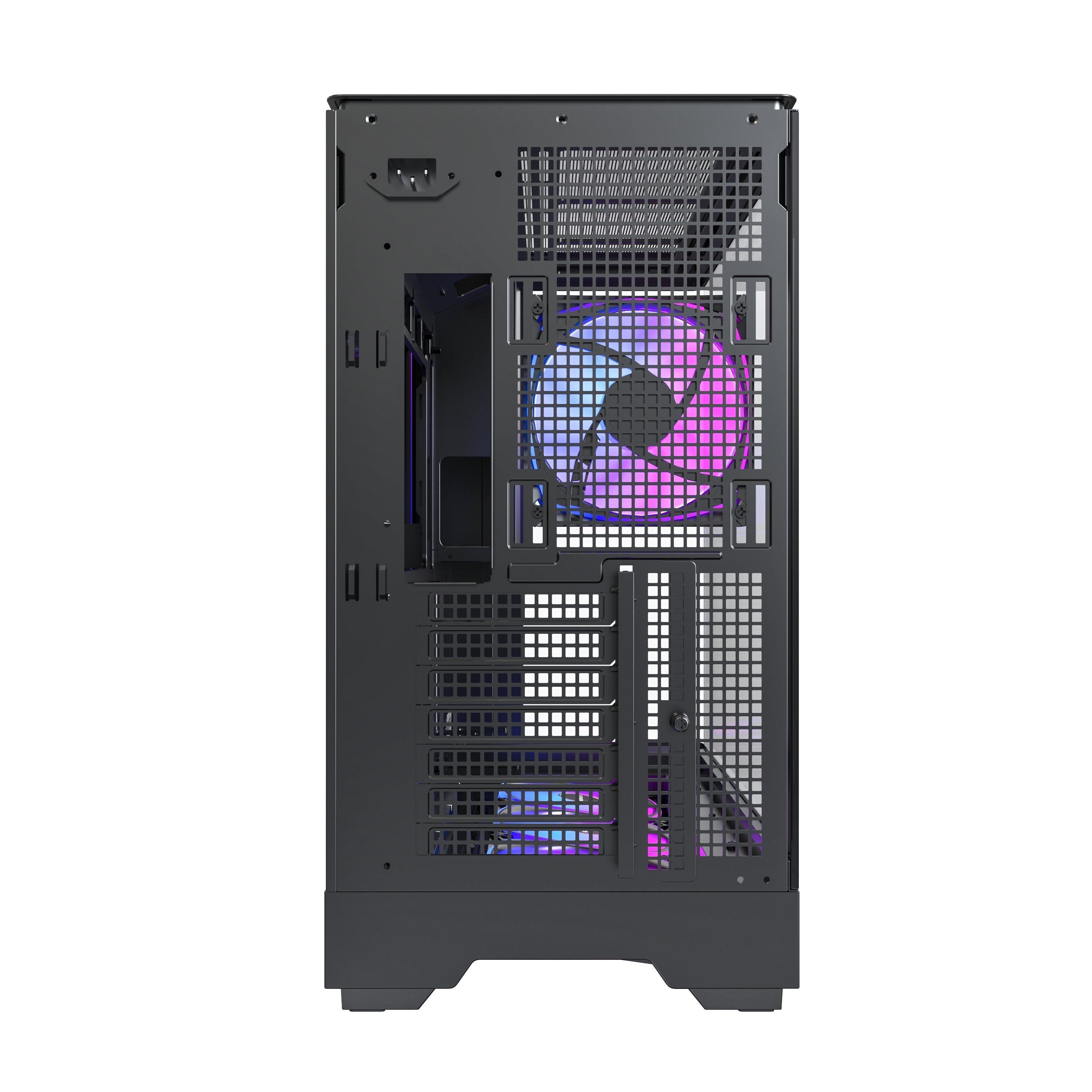 Caja  Pc Montech King 45 Pro Negra King 45 Pro (B)
