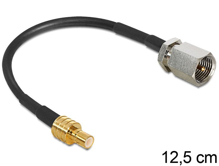 Delock 88473 Antenna Cable Fme Plug > Smb Plug 125 Mm