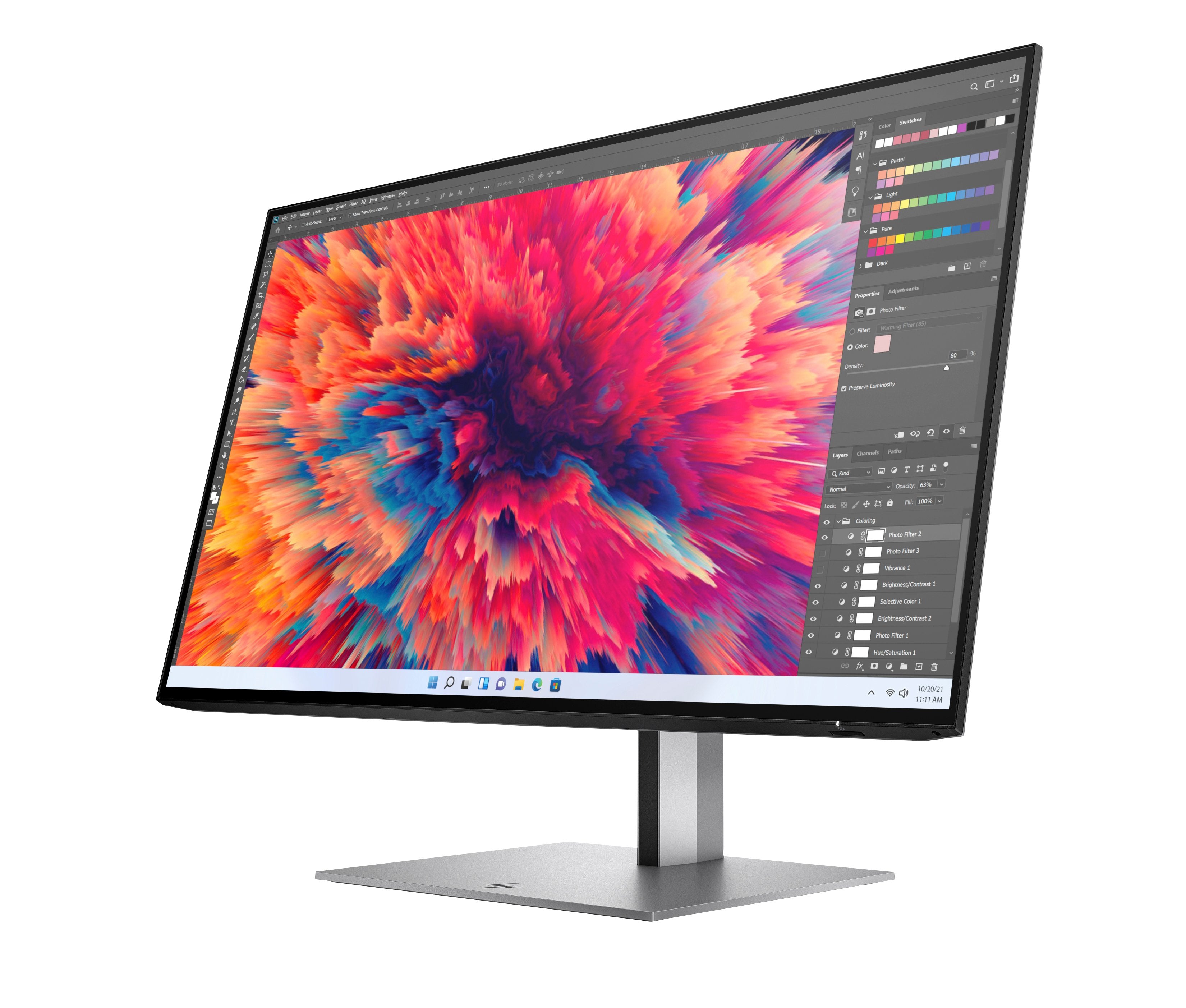 EAN 5715063358870 - HP Z24q G3 QHD Display pantalla para PC 60,5 cm (23.8") 2560 x 1440 Pixeles Quad HD LCD Plata imagen 10