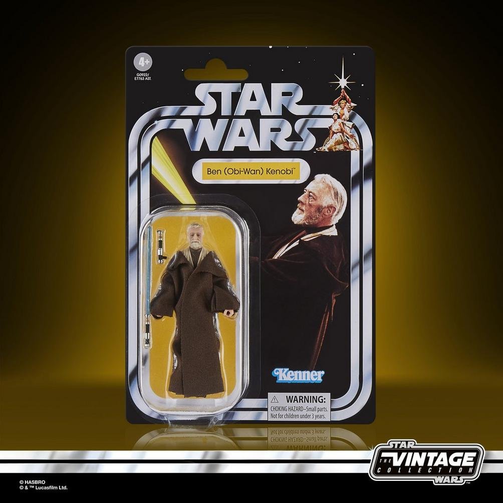 Figura Ben Obi Wan Kenobi 9,5 Cm Star Wars A New Hope The Vintage Collection