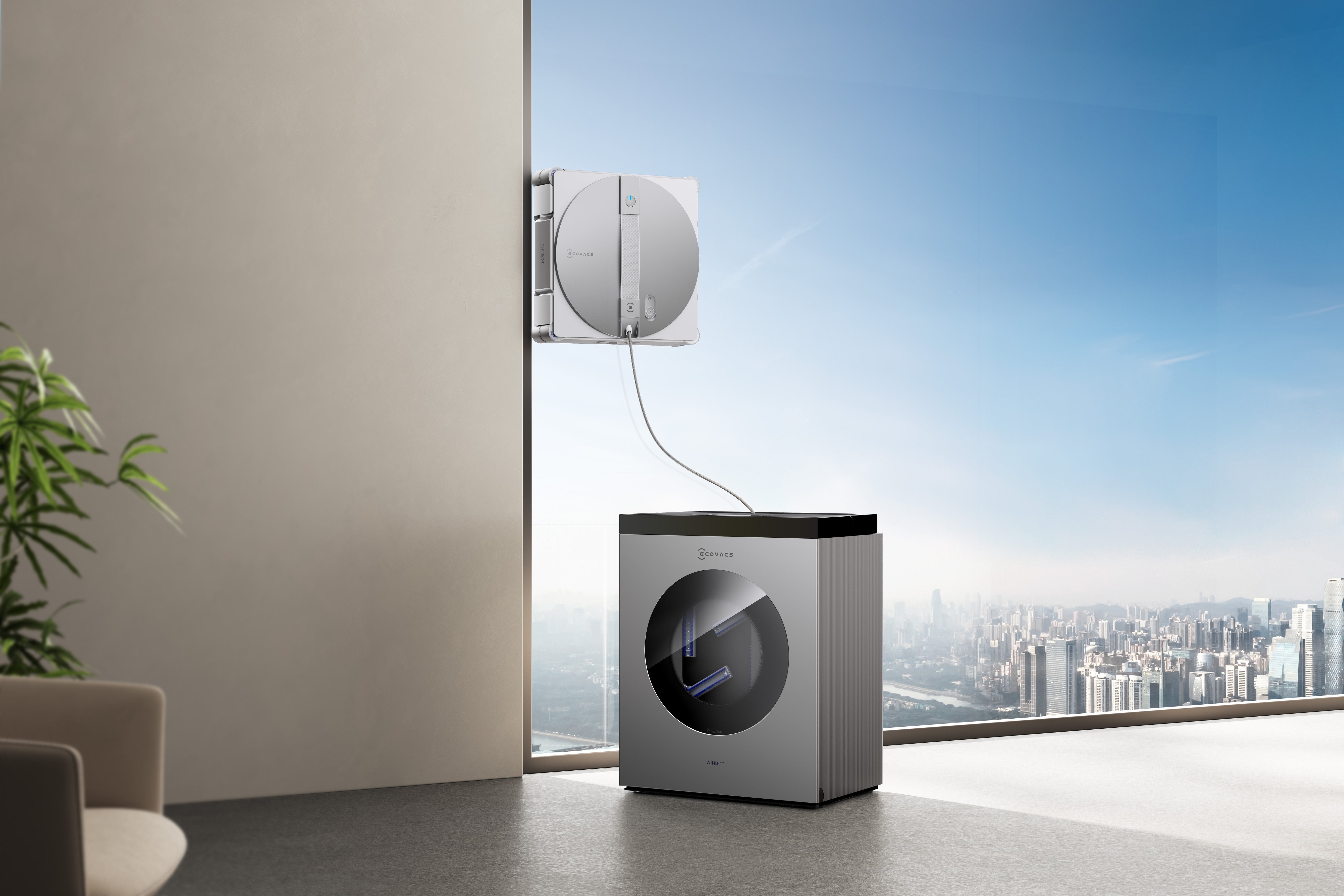 Ecovacs Winbot Silver W3 Omni (Winbot W3 Omni)
