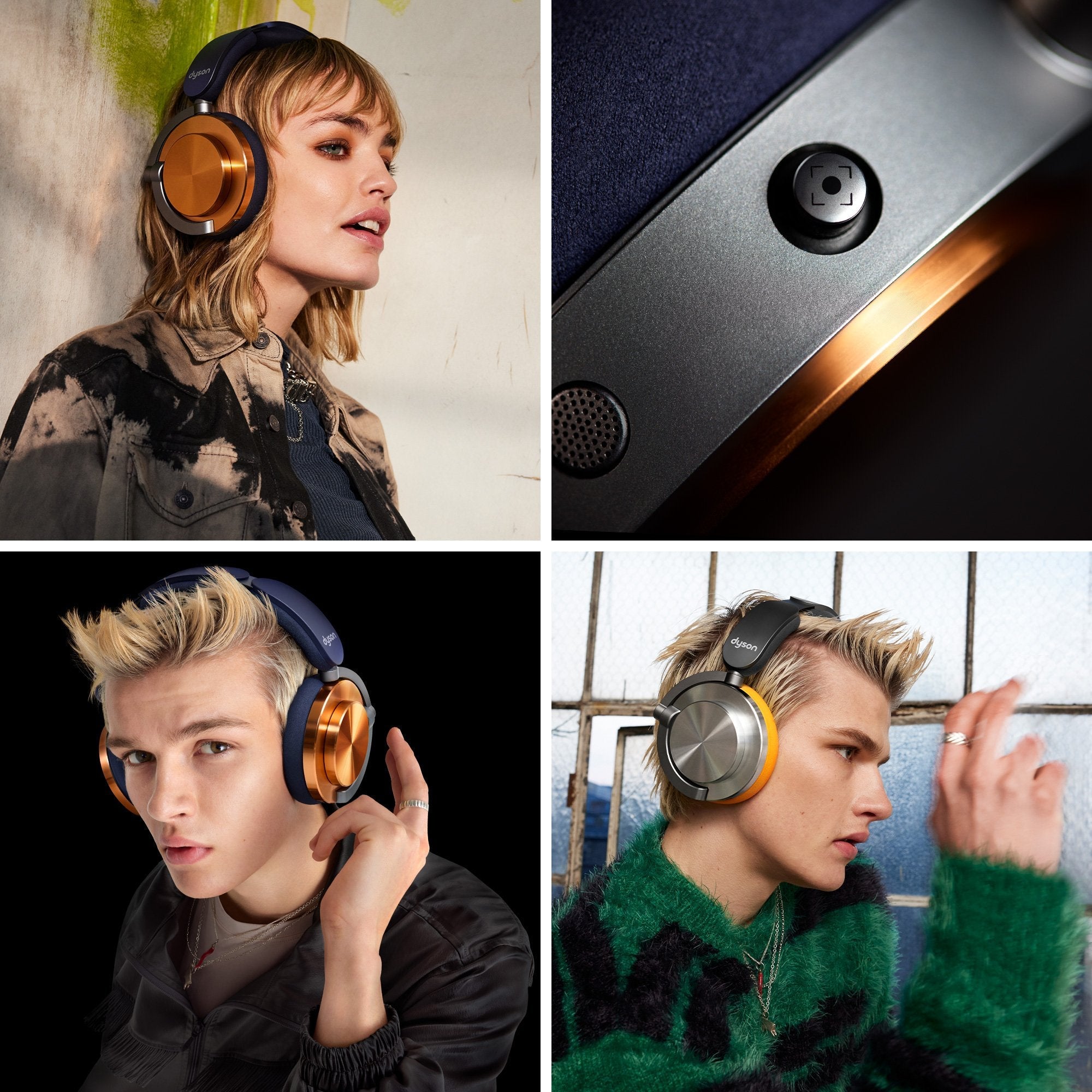 Auriculares Dyson Ontrac Inalámbrico  Usb Tipo C Bluetooth Cobre