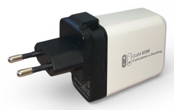 Cargador Skull Factory Ns2 Powerdock De 65 W Con Cables Incluidos.