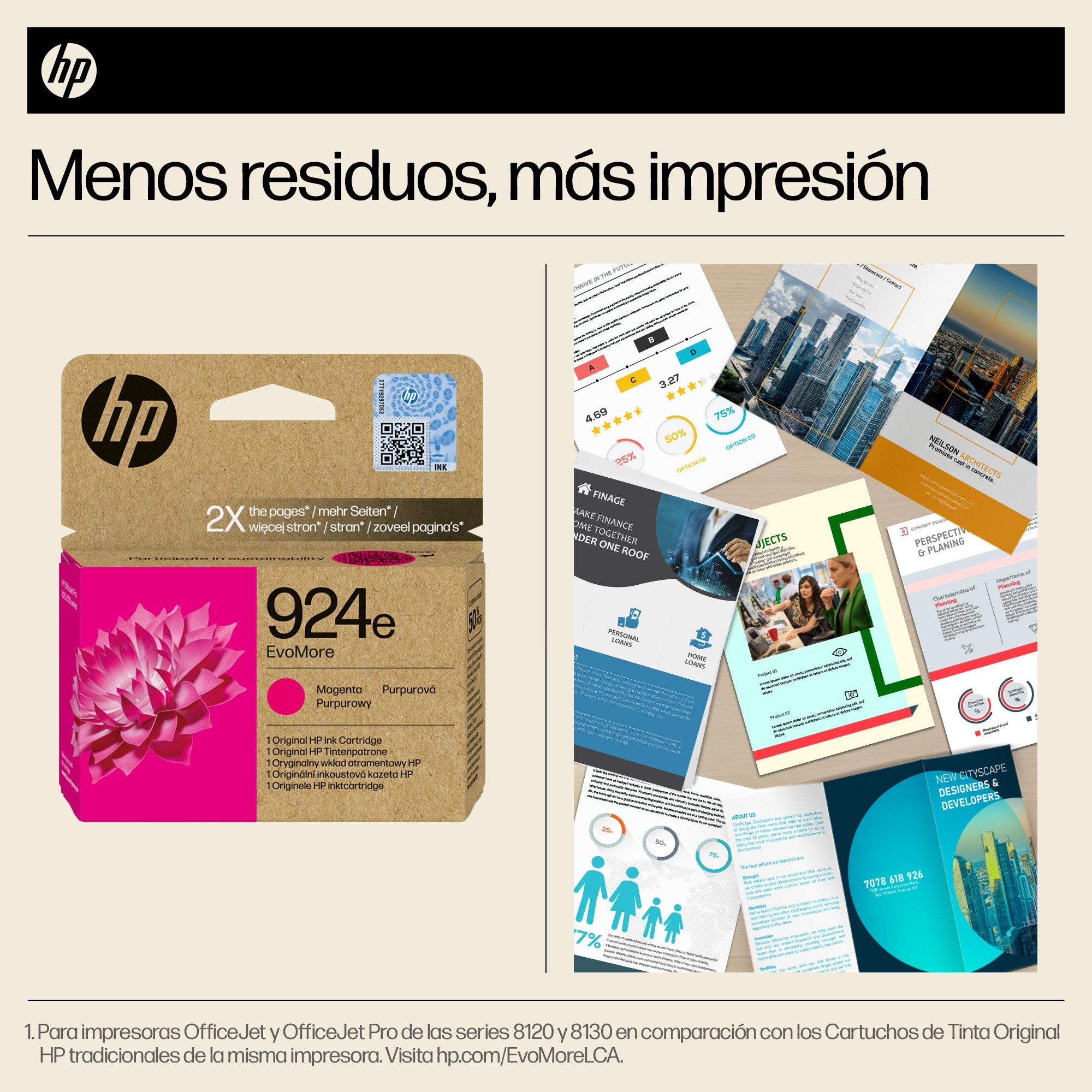 EAN 0196786147456 - HP 924e EvoMore Magenta Original Ink Cartridge cartucho de tinta 1 pieza(s) Alto rendimiento (XL) imagen 3