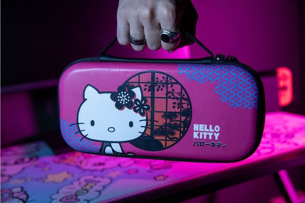 Switch Hello Kitty Bolsa Transp Konix