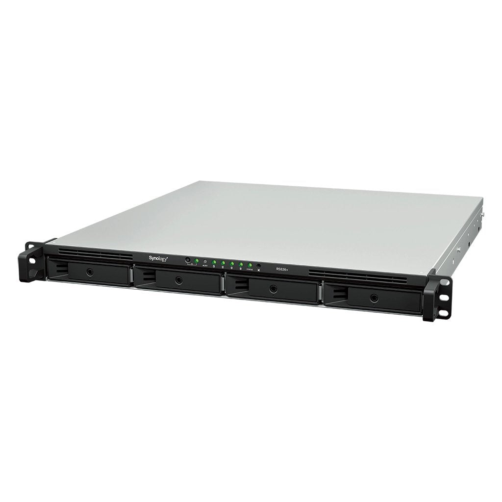 Serwer Nas Rs826+ 4x0hdd Ryzen V1500b 4gb 4x1gbe 3y