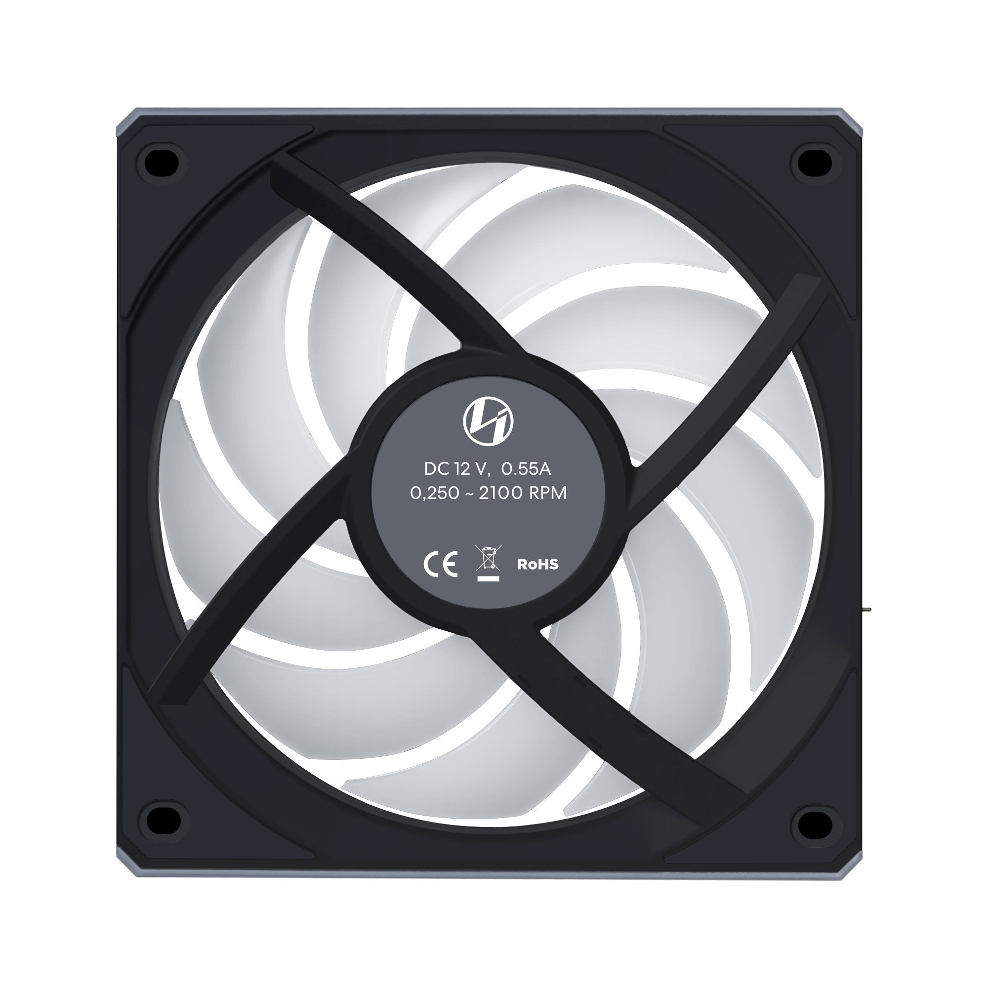 Ventilador  Pc 120x120 Lian Li Uni Fan Cl Black Rev 3ud Argb
