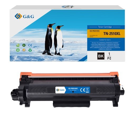 G&G Toner Compatible Con Brother Tn2510xl