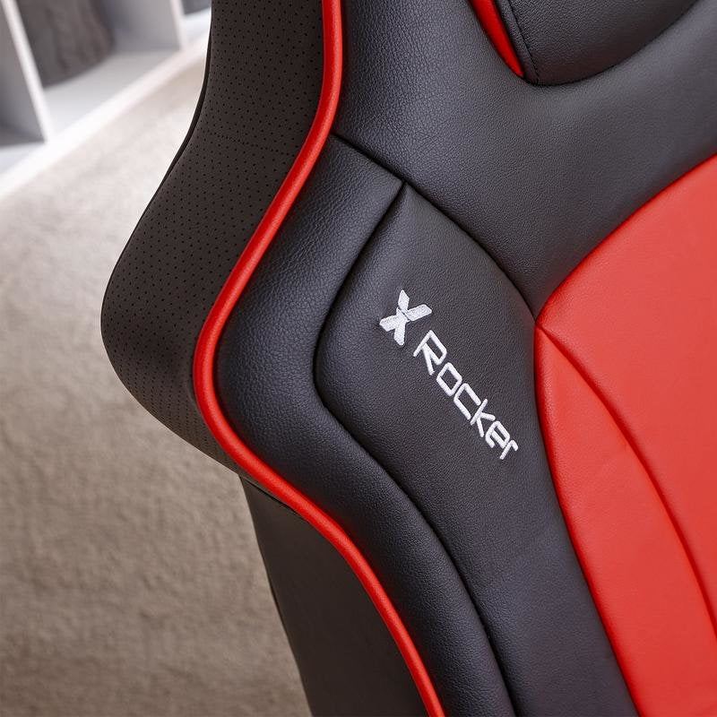 EAN 0094338511536 - X Rocker Torque 2.1 Butaca para jugar Asiento acolchado Negro, Rojo imagen 6