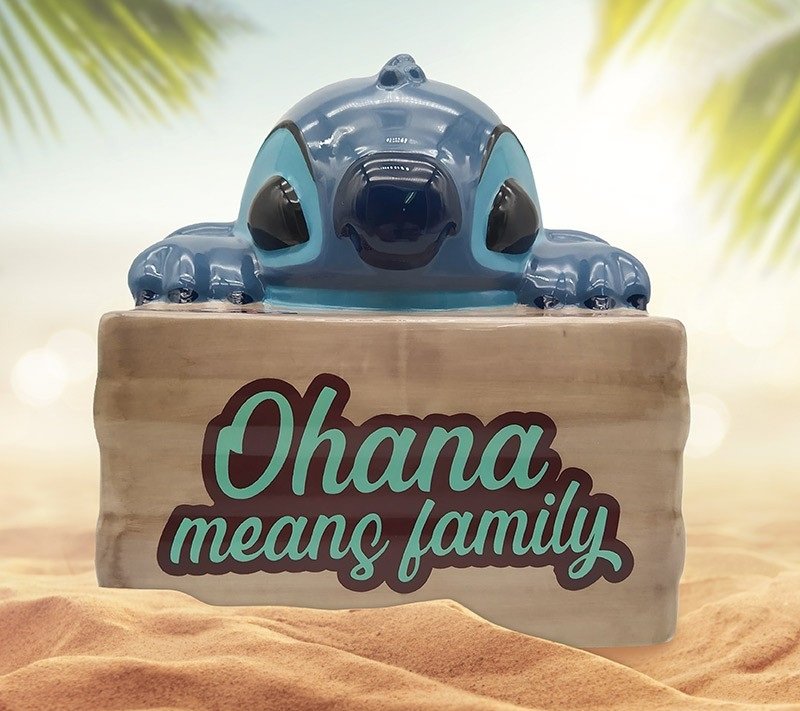 Replica Abystyle Disney Lilo & Stitch Ohana Recipiente Galletas