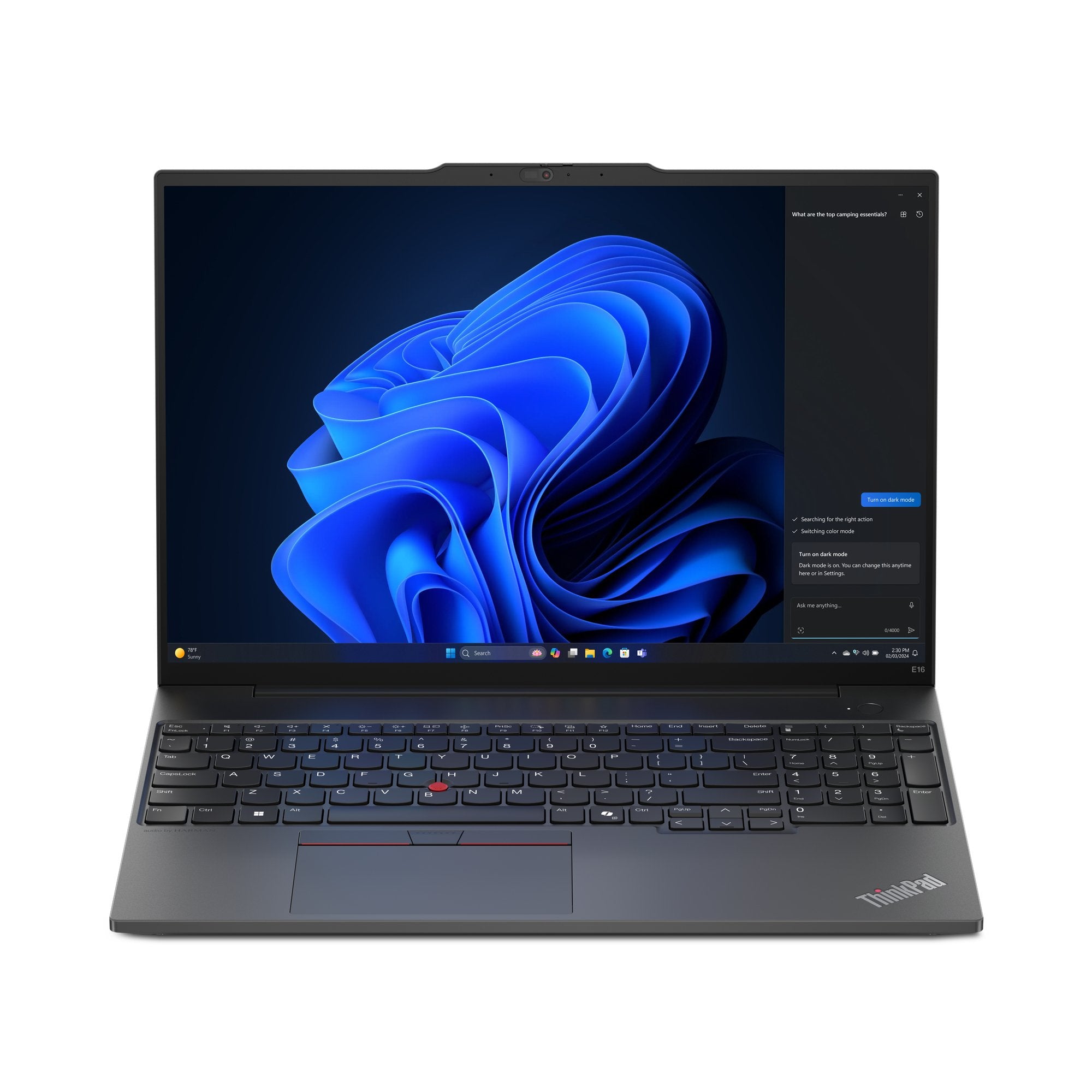 EAN 0198153026173 - Lenovo ThinkPad E16 Gen 2 (AMD) AMD Ryzen™ 5 7535HS Portátil 40,6 cm (16") WUXGA 16 GB DDR5-SDRAM 512 GB  imagen 12