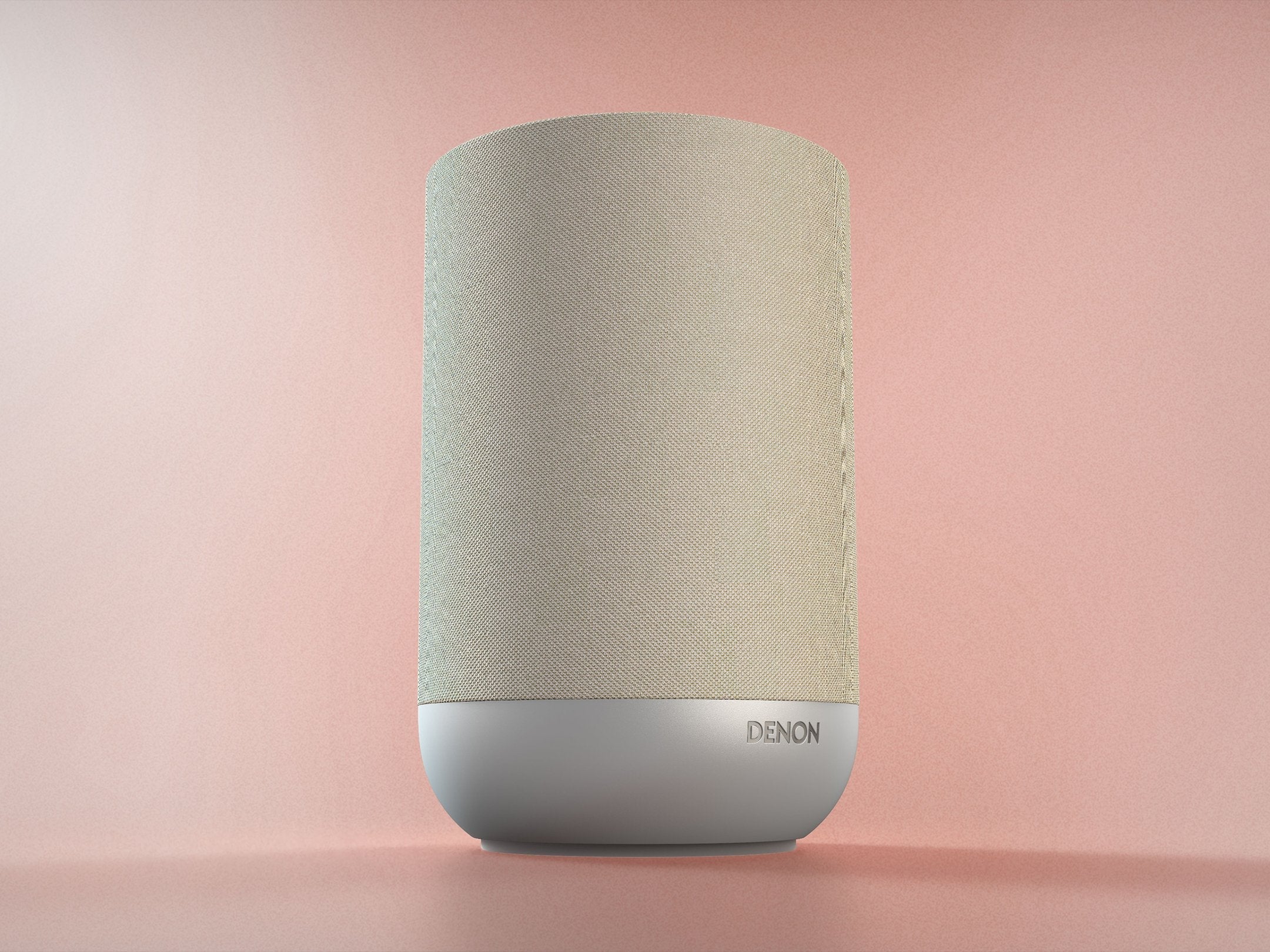 Denon Home 200 Silver Altavoz Inteligente Inalámbrico Con Tecnología Heos Y Sonido Dolby Atmos.