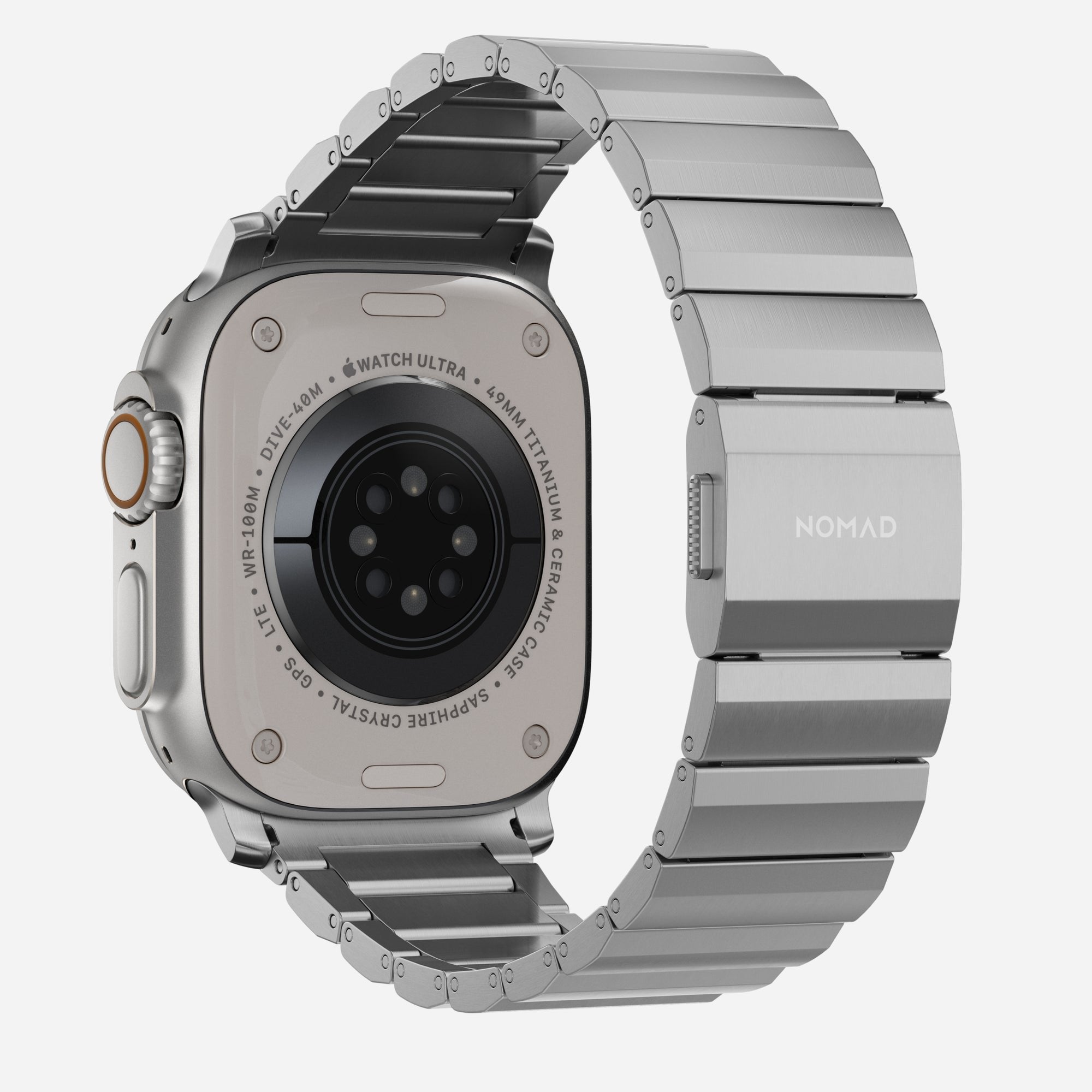 Nomad Strap Titanium Silver V2 42/44/45/49mm