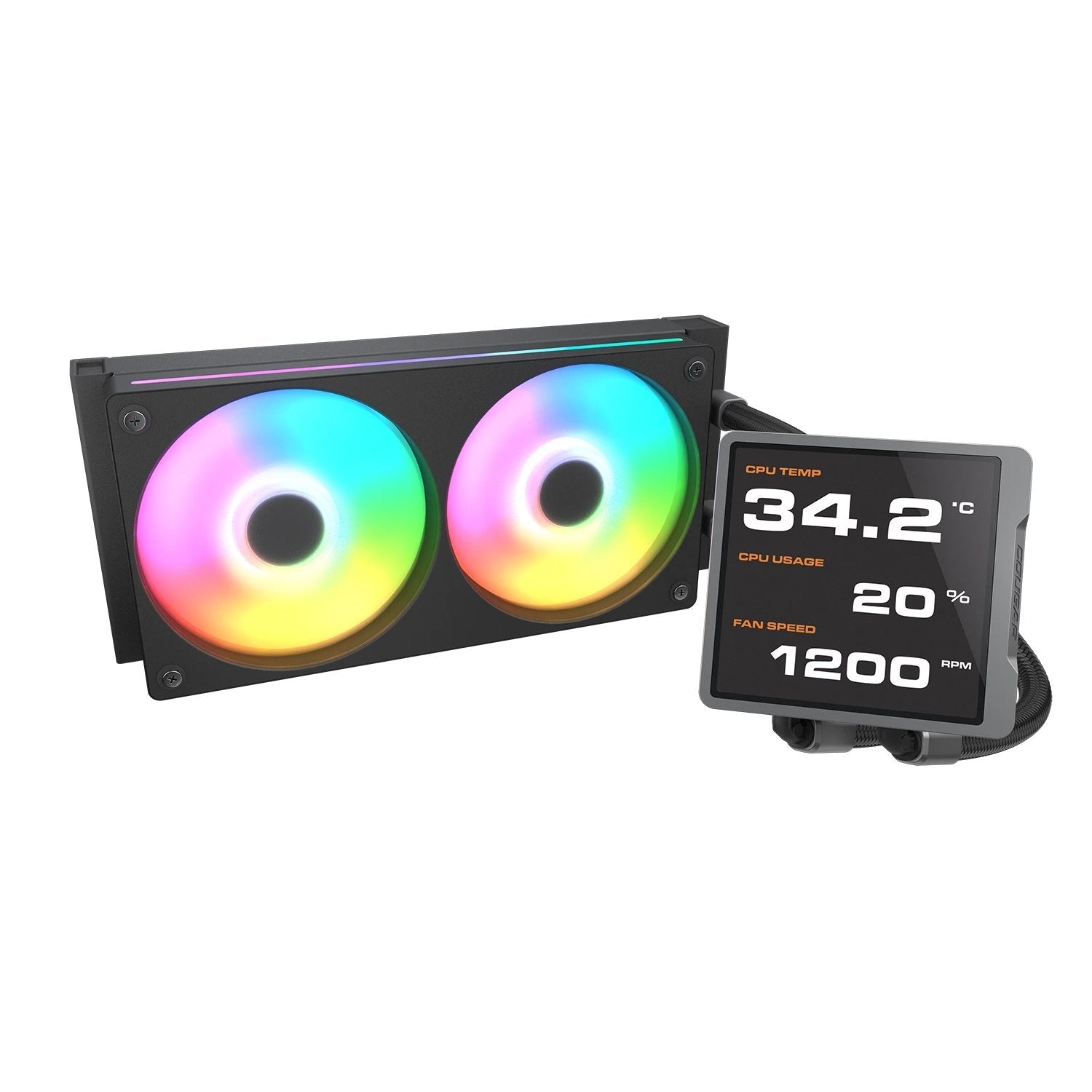 Cougar Cpu Refrigeracion Liquida Poseidon Vimek Pro 240,Argb,Negro