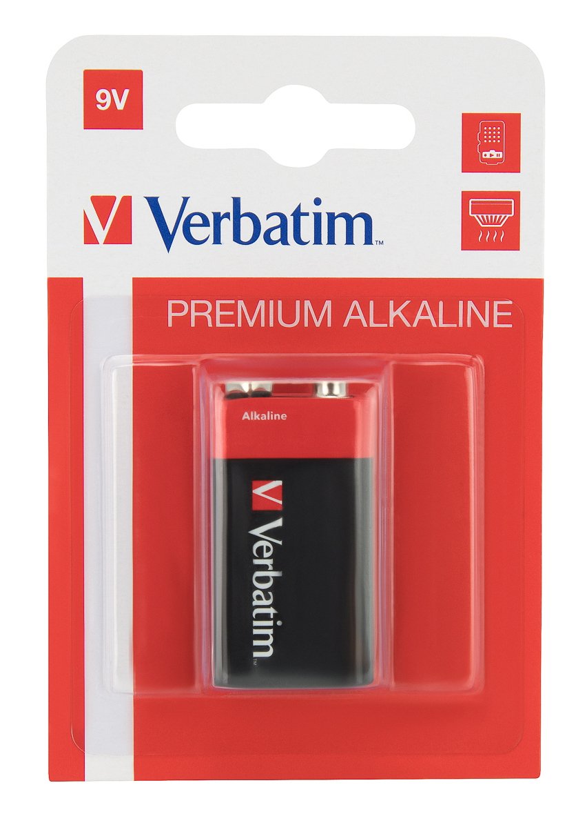 Verbatim Pilas Alcalinas De 9v - 6lr61- Pack 1 Ud