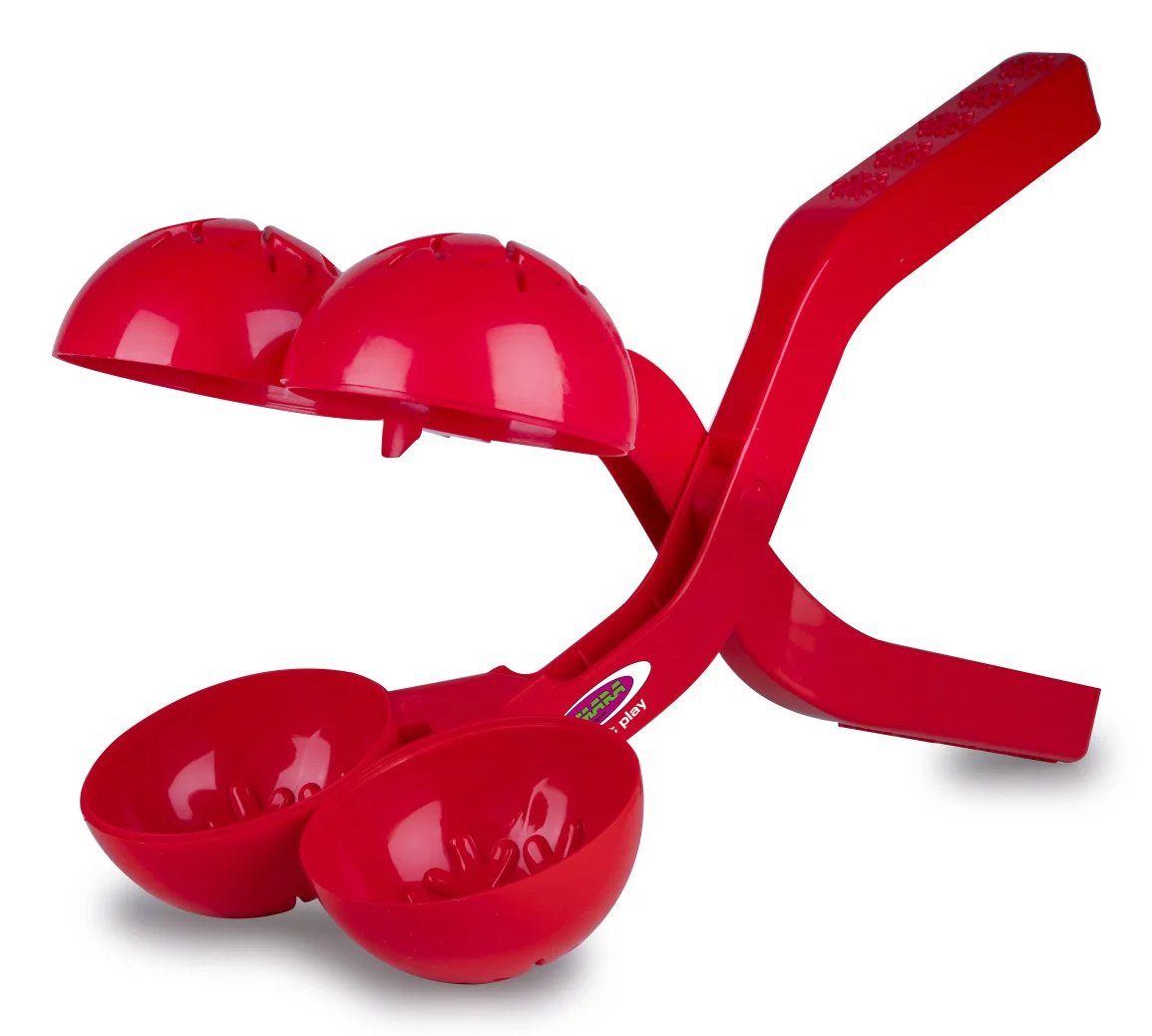 Jamara Schneeballzange Duo 38cm Rot