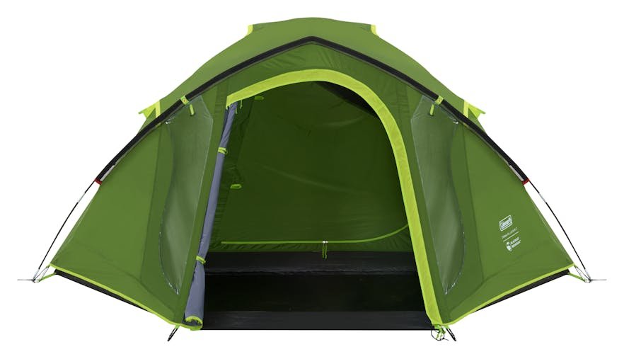 Tienda Domo Coleman Darwin 3 Plus Blackout Verde Oscuro/Verde Claro, Con Porche Tipo Túnel, Modelo 2025 2209416