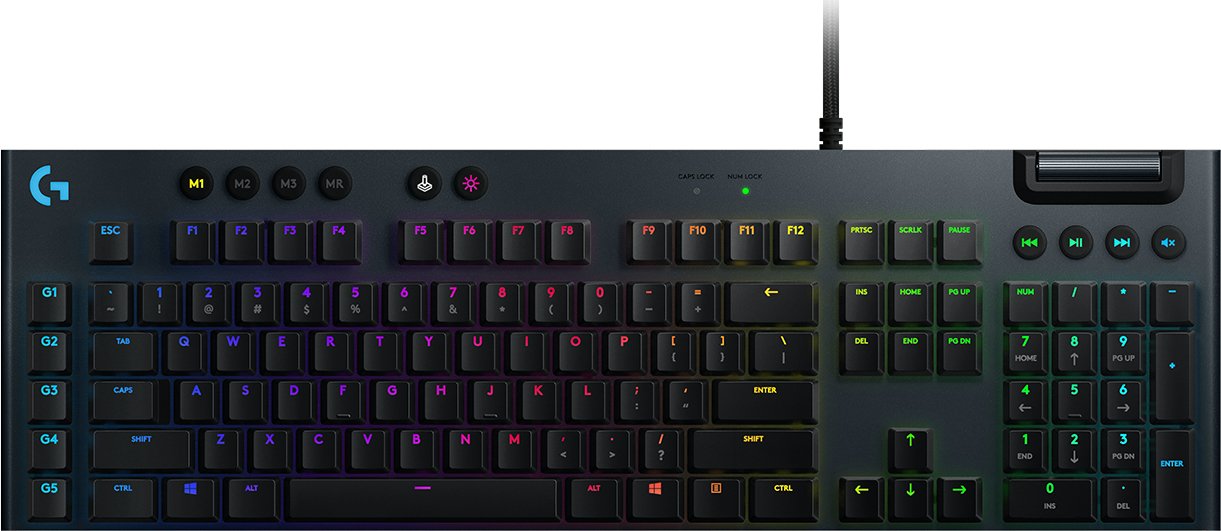 EAN 5099206080775 - Logitech G 920-008988 teclado Juego USB QWERTY Español Negro imagen 12
