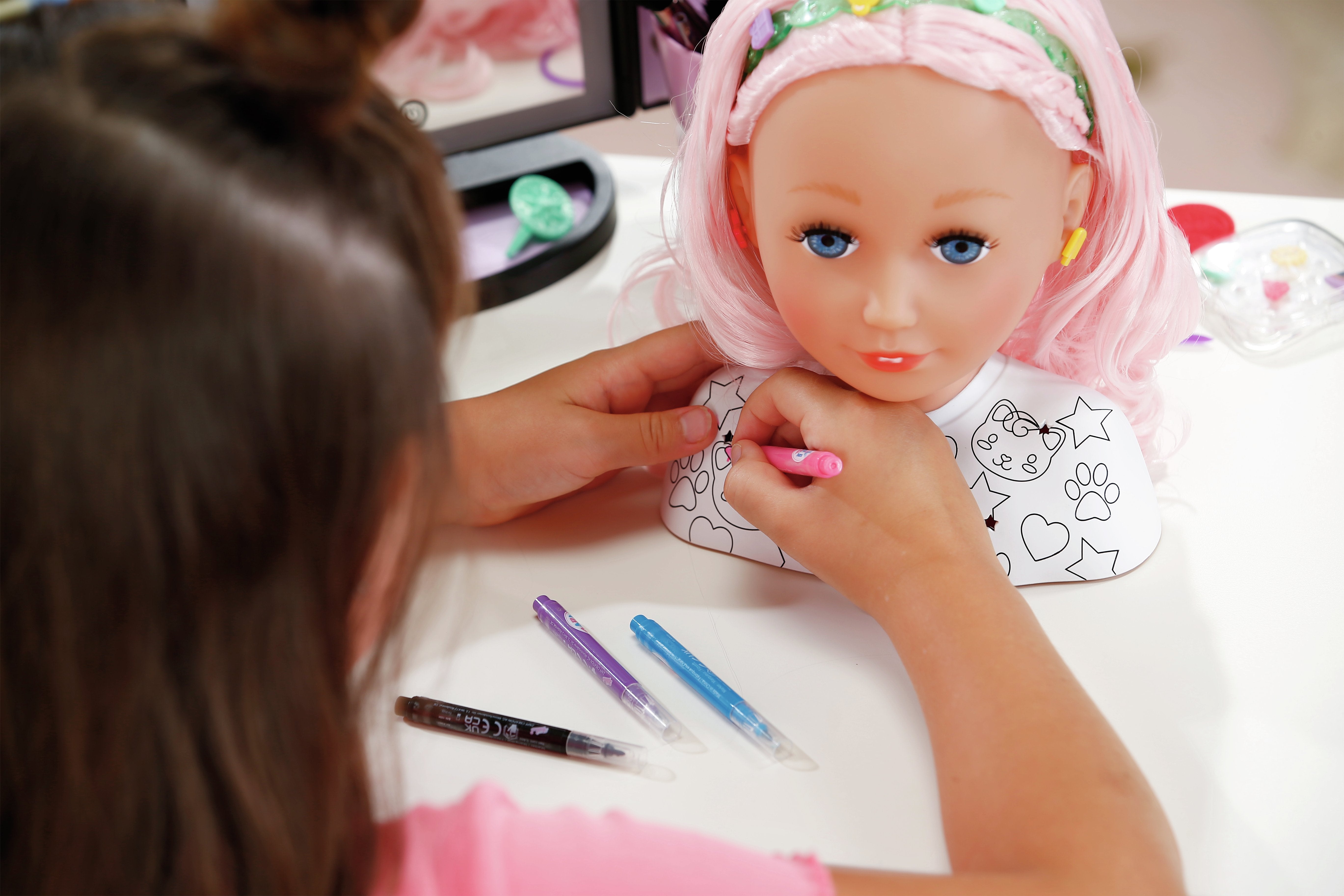 Zapf Creation Baby Born® Styling Marker & Accessories, Accesorios De Muñecas 838372