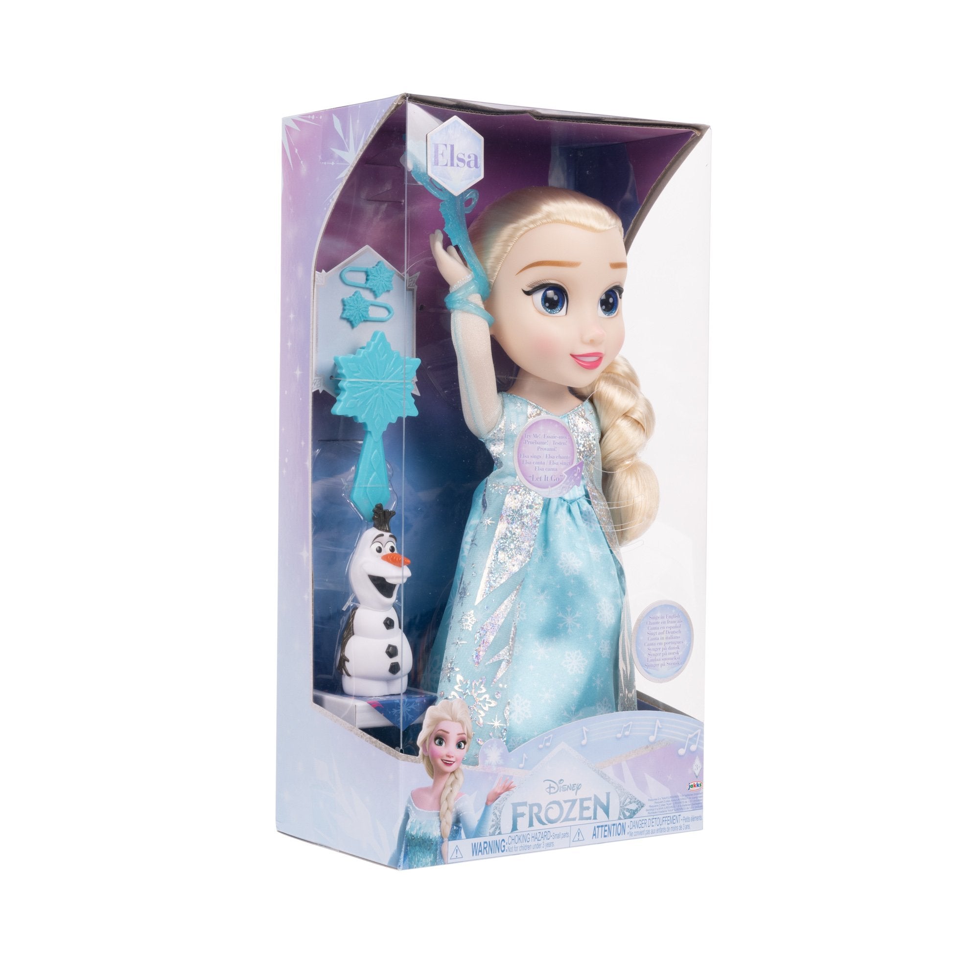EAN 192995225305 - JAKKS Pacific Disney Frozen My Singing Friend Elsa & Olaf imagen 3