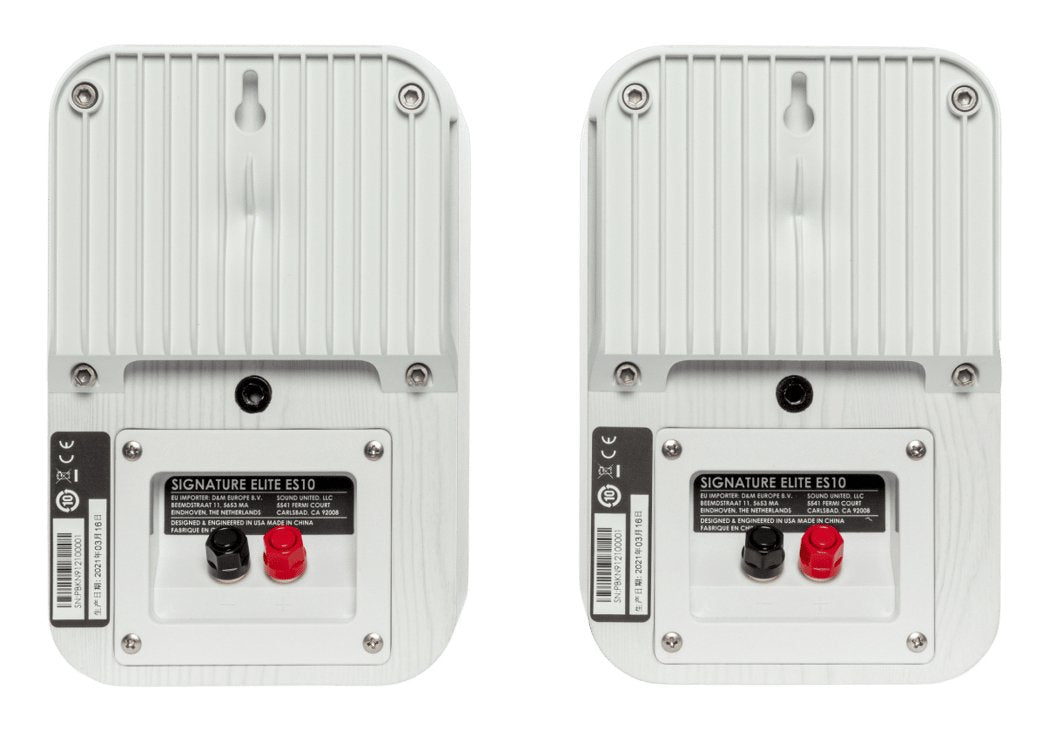 Polk Signature Elite Es10 Blanco Altavoces De Estantería Hi-Res