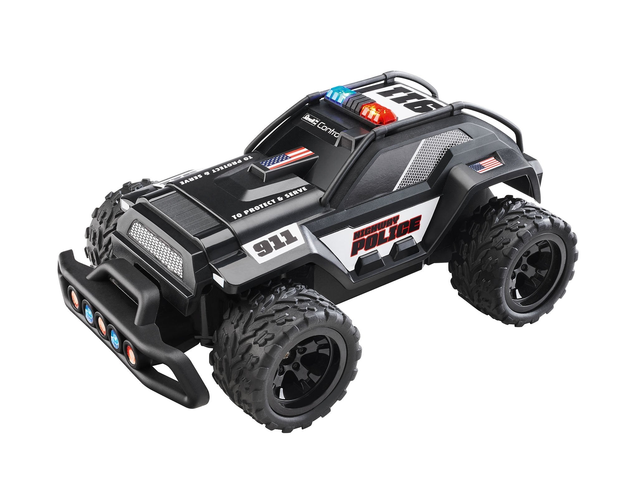 EAN 4009803244556 - Revell Highway Police modelo controlado por radio Coche Motor eléctrico imagen 1