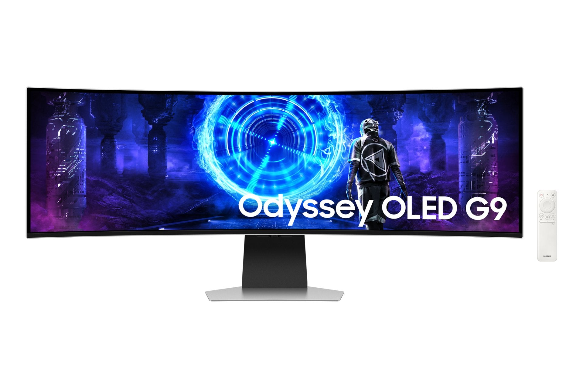 EAN 8806095693392 - Samsung G95SD pantalla para PC 124,5 cm (49") 5120 x 1440 Pixeles Dual QHD OLED Plata imagen 1