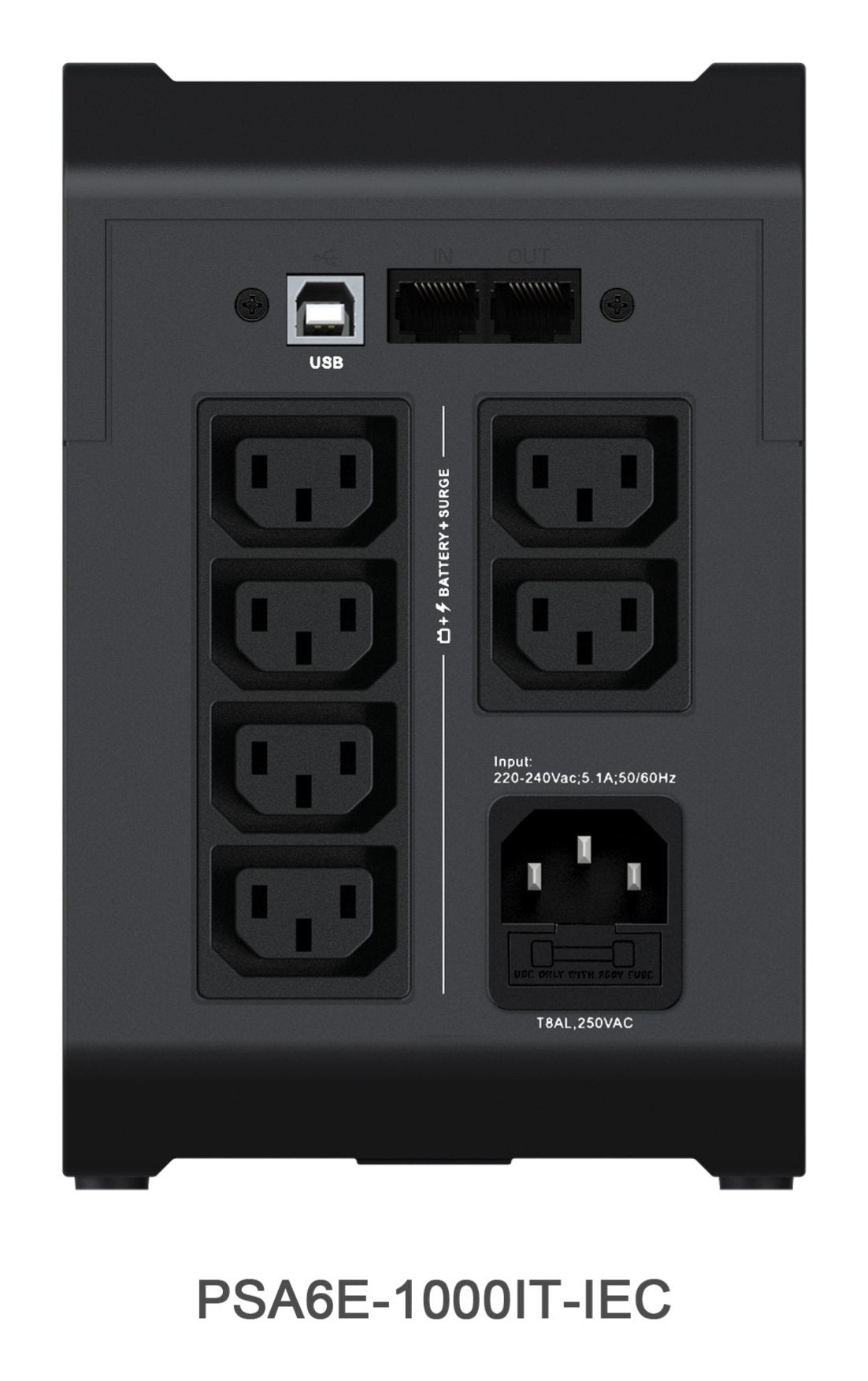 Sai Vertiv Psa6e-1000it-Iec  (Ups) Línea Interactiva 1 Kva 525 W 6 Salidas Ac