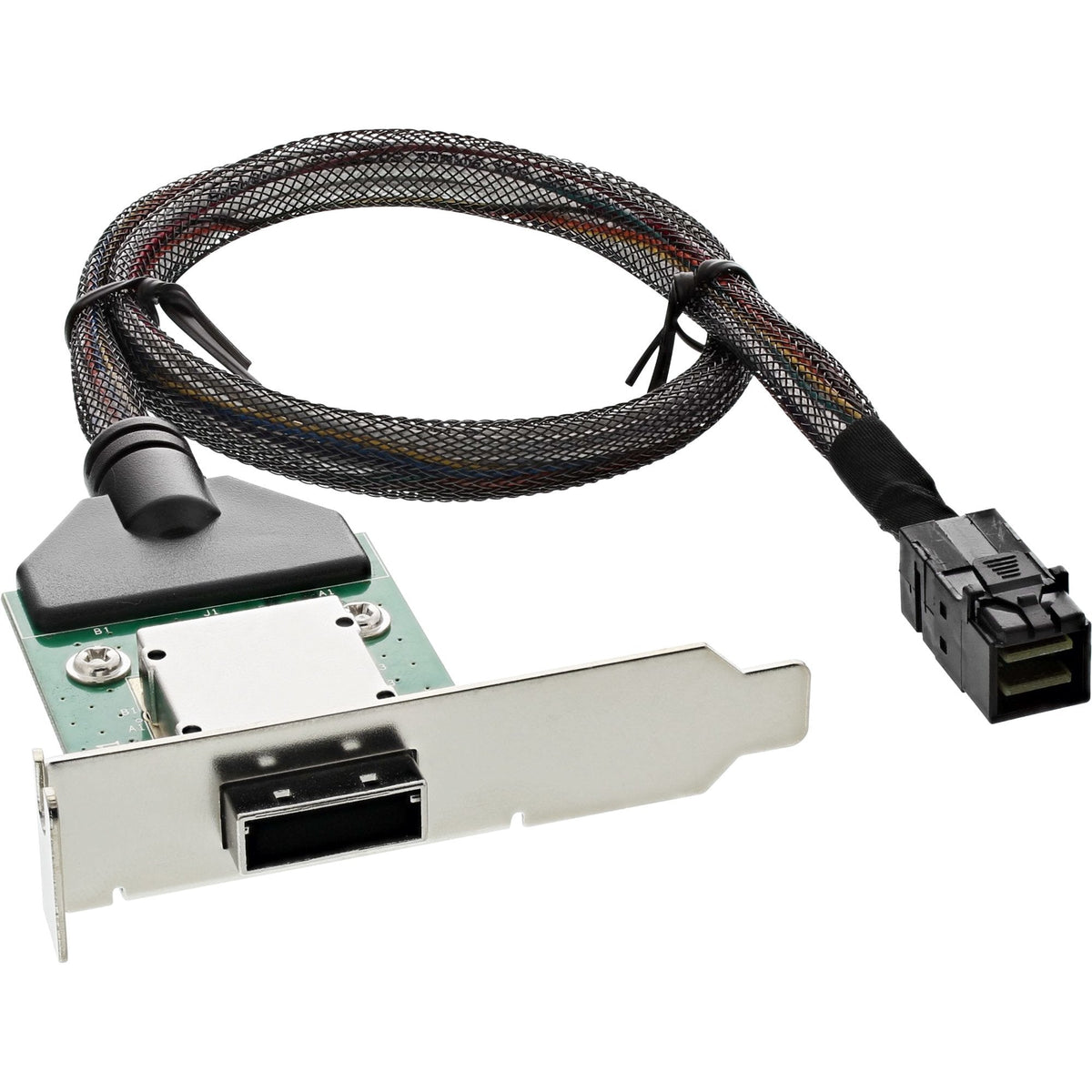 Inline® Sas Hd Low Profile Adaptador Bracket Ext. Sff-8088 A Int. Sff-8643 0.5m